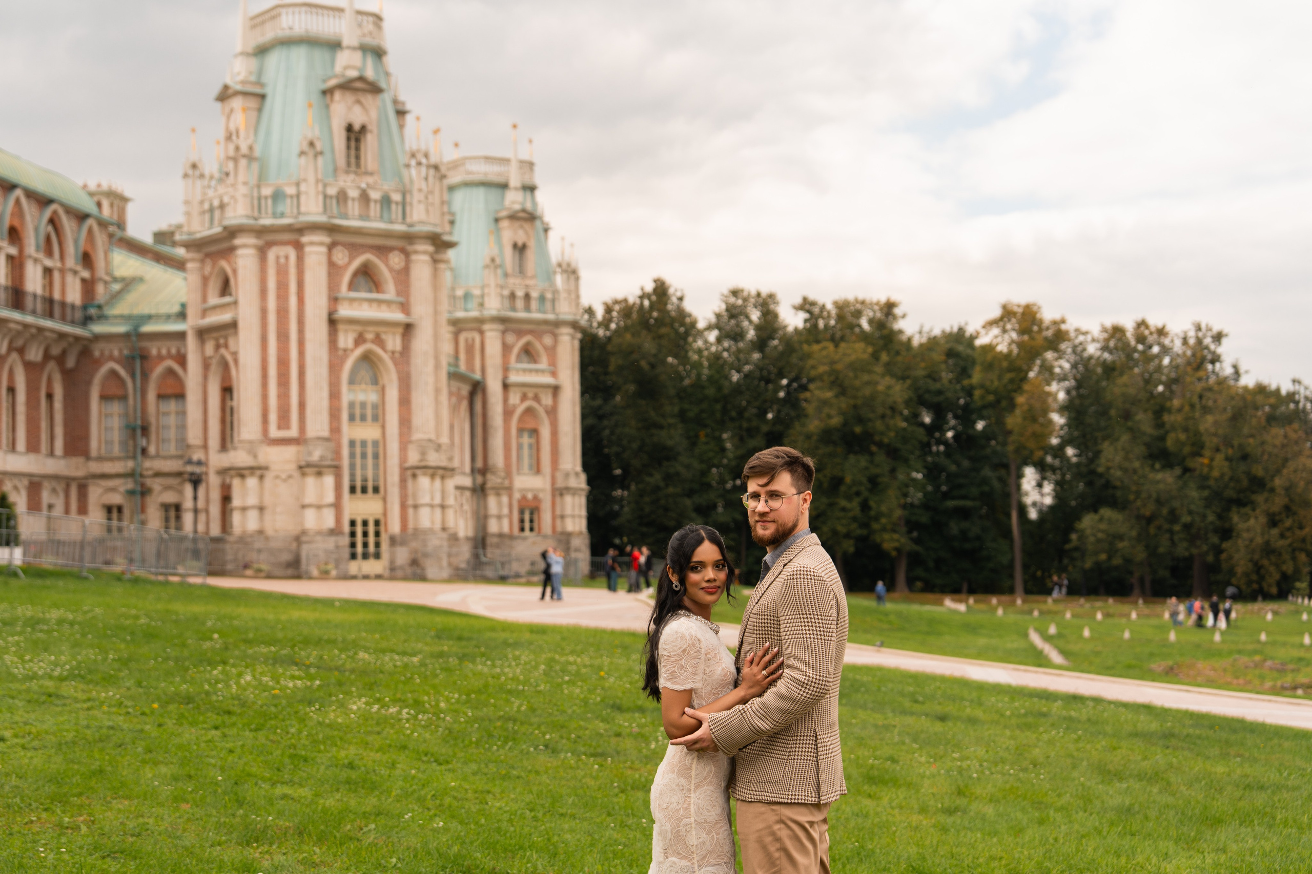 Максим и Харша, Царицыно. Свадебный фотограф в Москве Анна Полушина