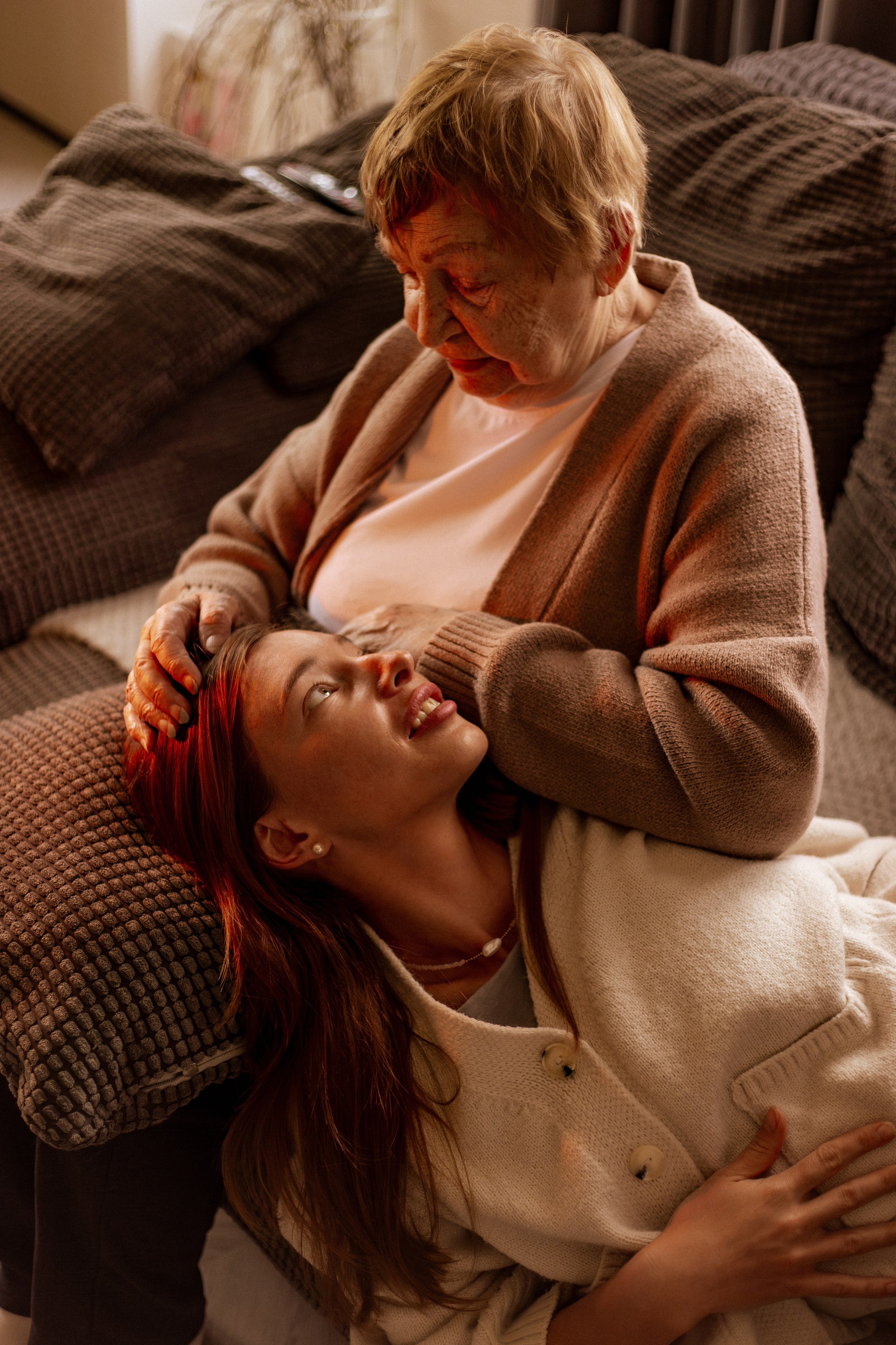 Бабушка и внучка. Фотограф Москва / Балашиха