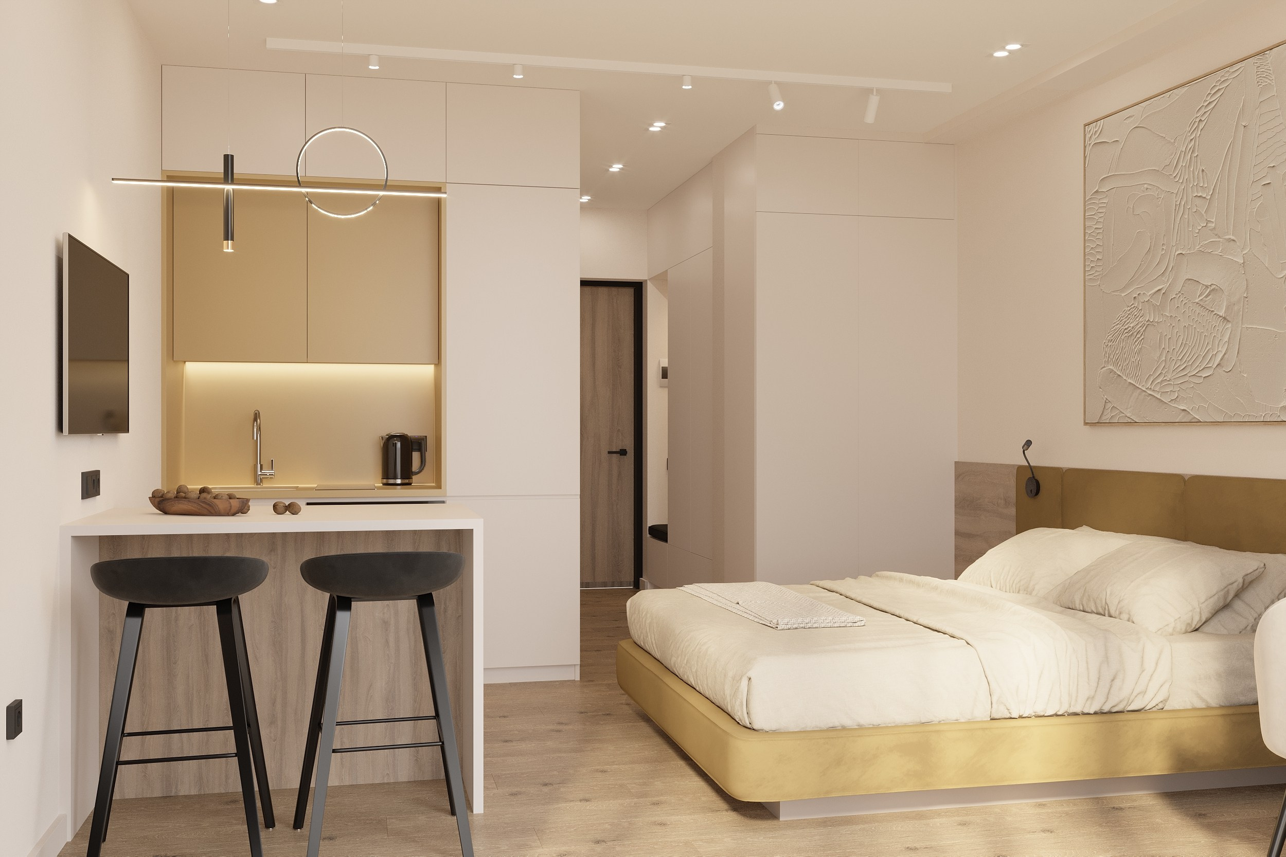 Апартаменты в Алуште. Дизайнер интерьера в Крыму — Валерия Сокорева