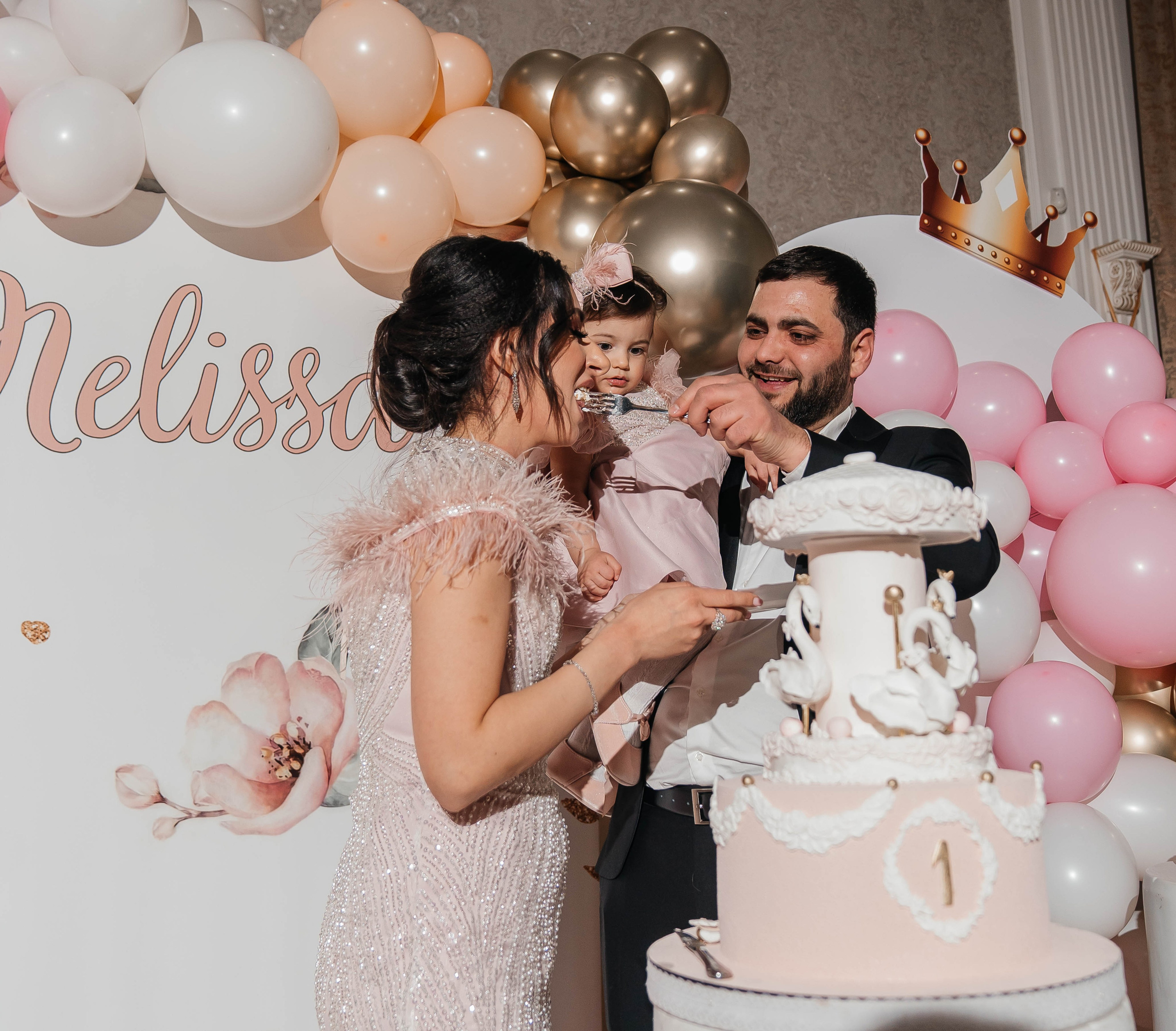 День рождения малышка Melisa. Свадебный фотограф в Саратове и Москве Гусейнова Рухия