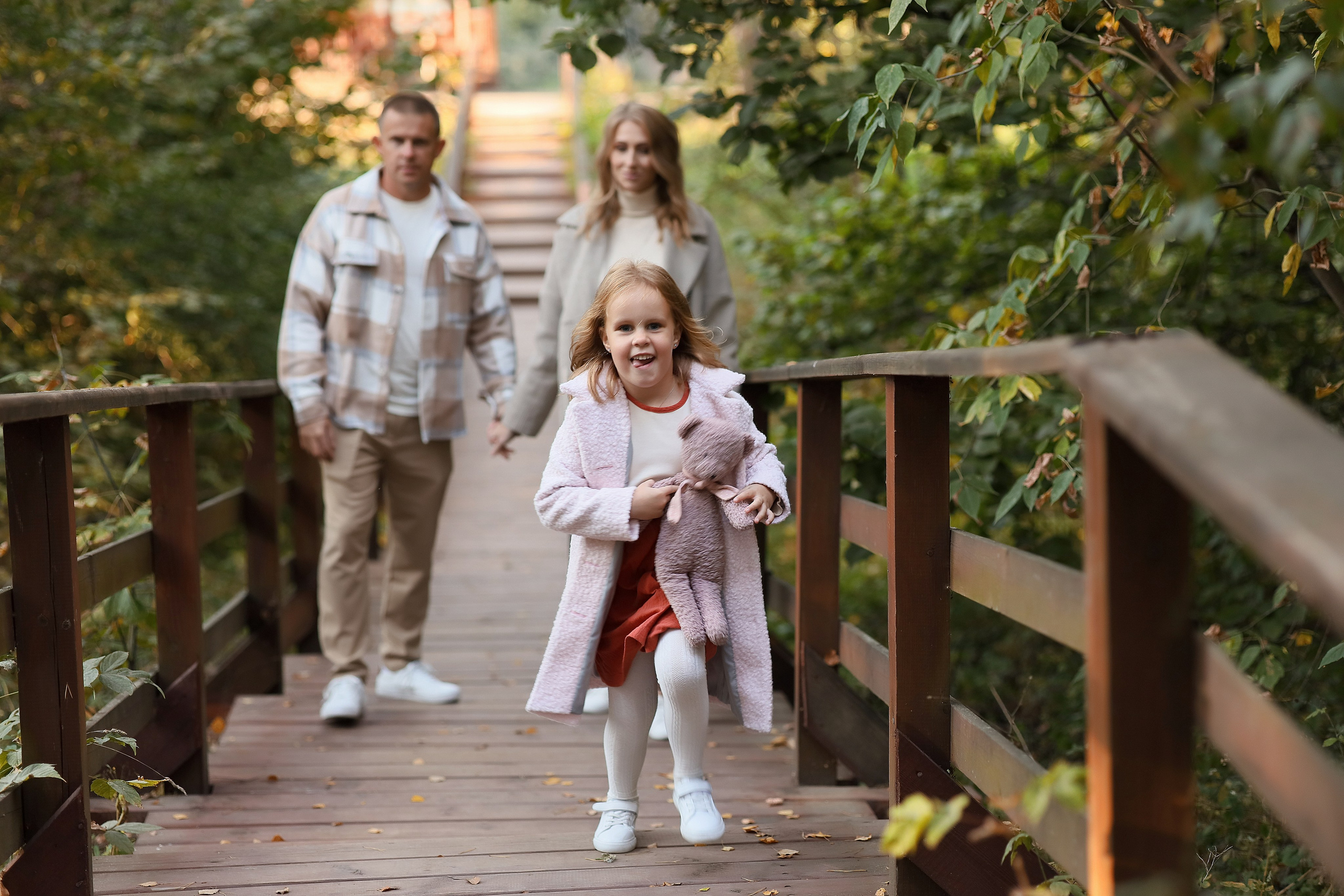 Надя, Женя и Ариана. Серебряный бор. Фотограф Москва Лара Чайка