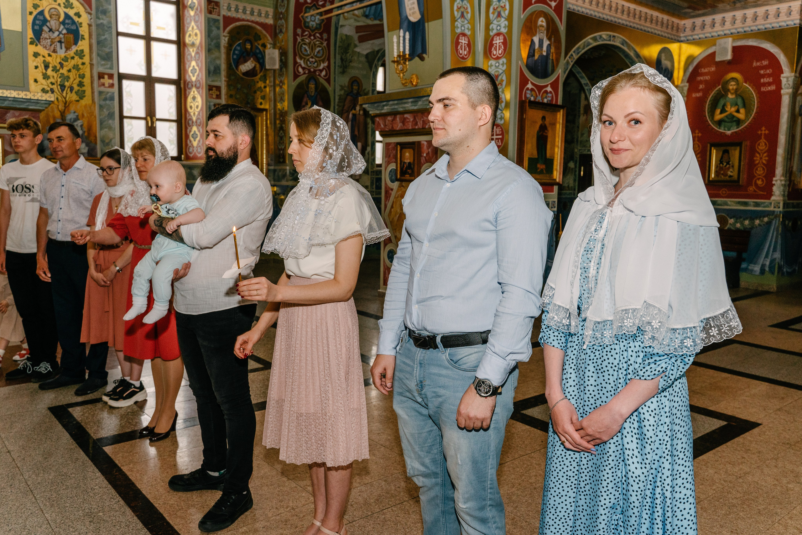 Крещение Федора. Свадебный фотограф Юлия Копылова