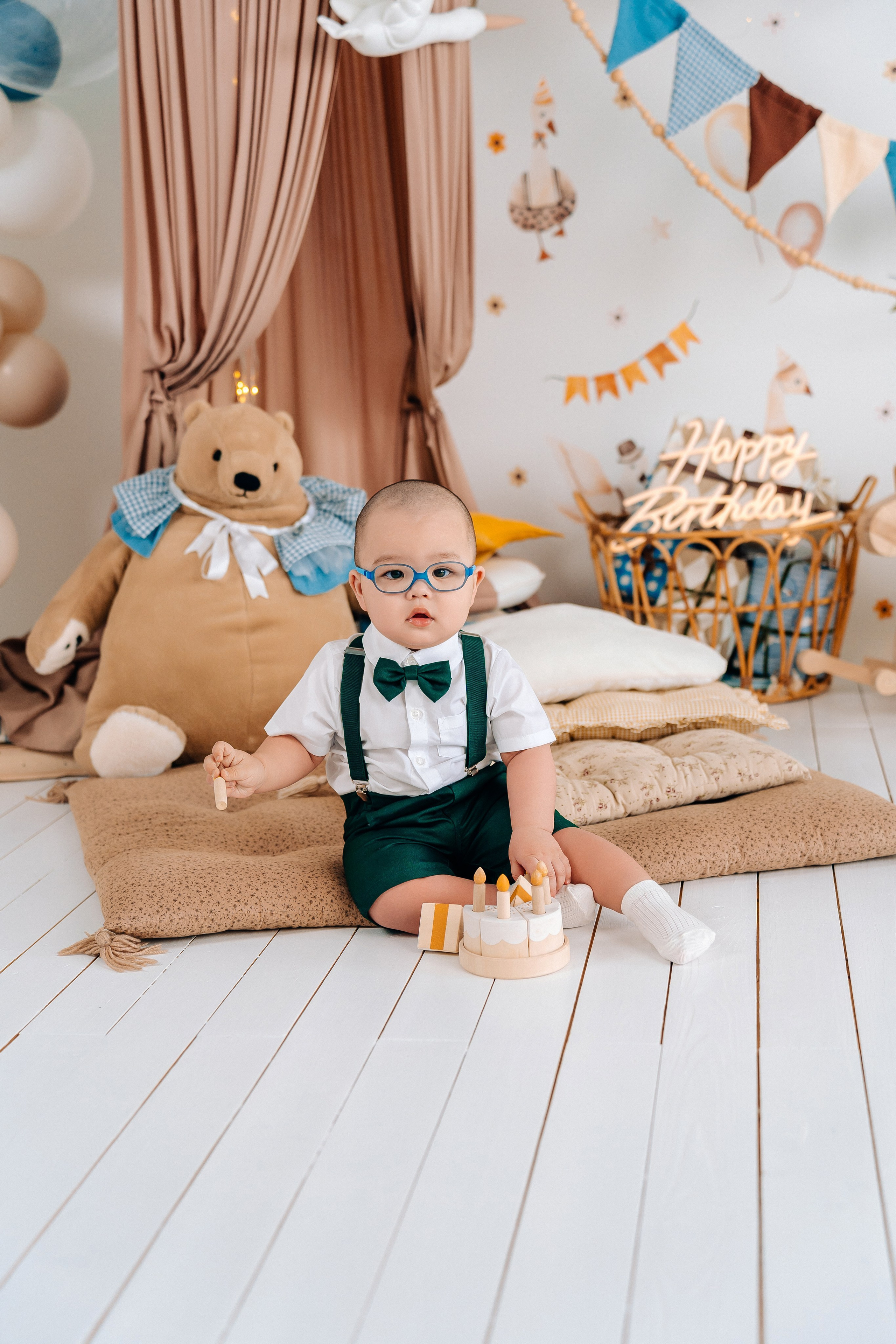 1 годик. «Лама» Детская фотостудия Уфа