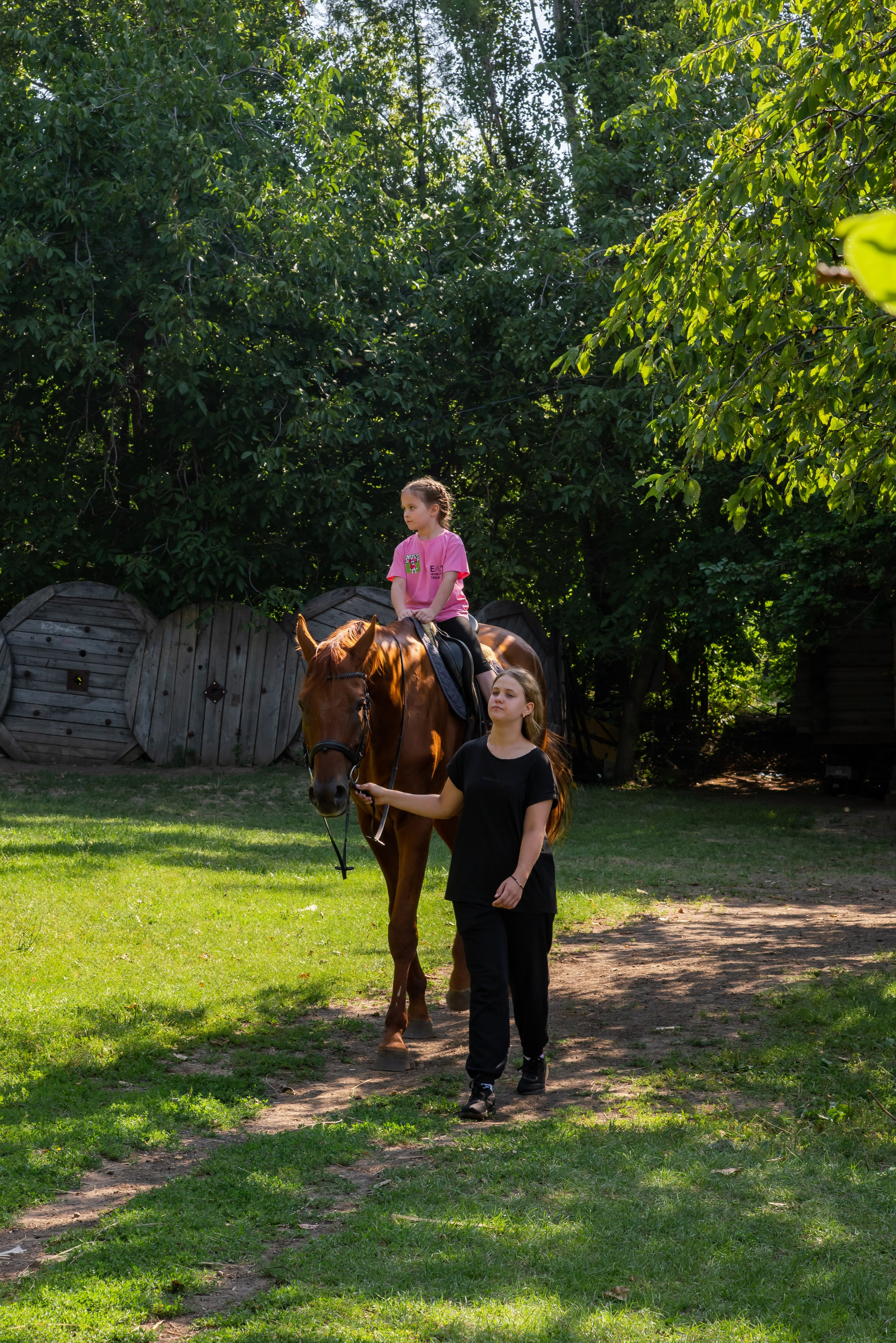 Конная прогулка. Фотограф Галина Нестерова