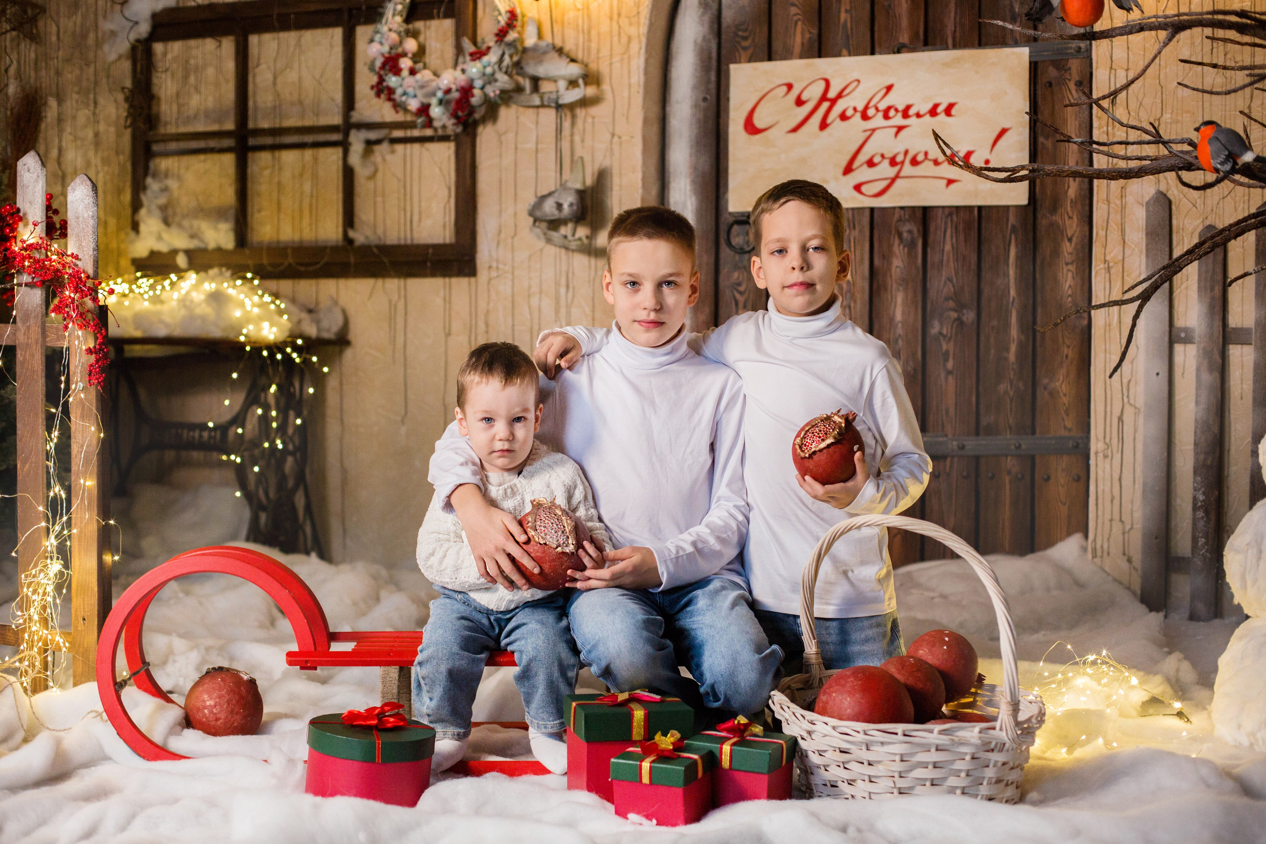 Фотостудия «Эль», Зимний дворик. Свадебный семейный и детский фотограф в Краснодаре Карина Федоровская