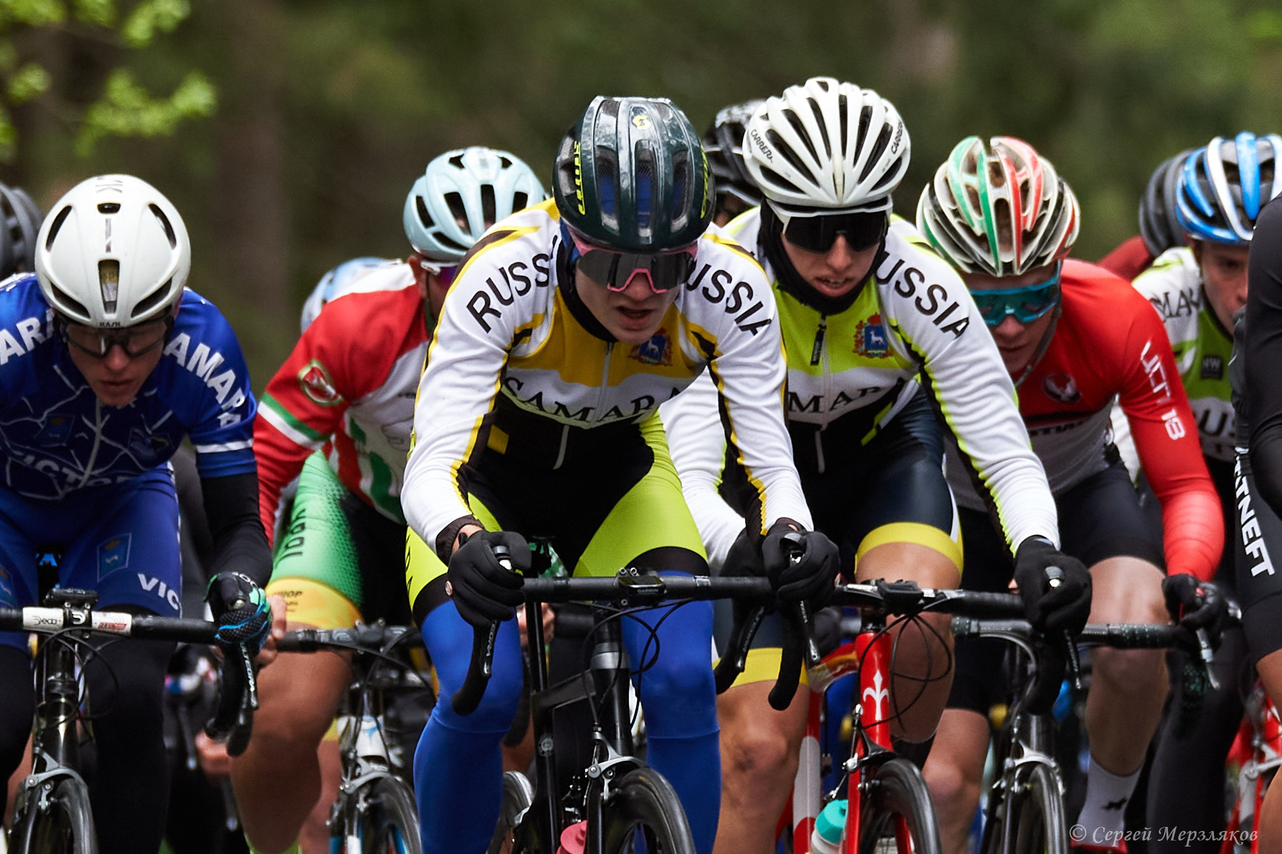 Первенство ПФО по велоспорту (шоссе). Ижевск 19.05.2024. Спортивный репортажный фотограф в Ижевске Сергей Мерзляков