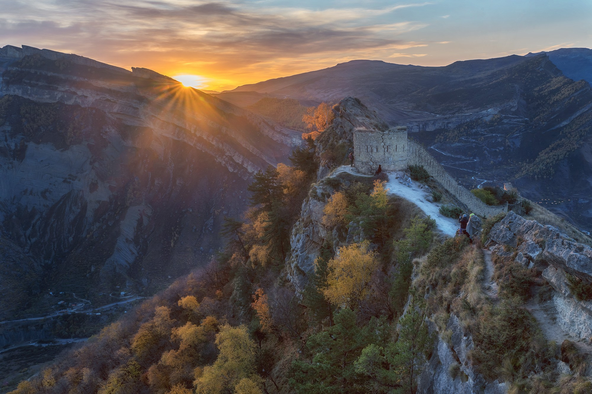 132-0027. Башня Шамиля. Гуниб.