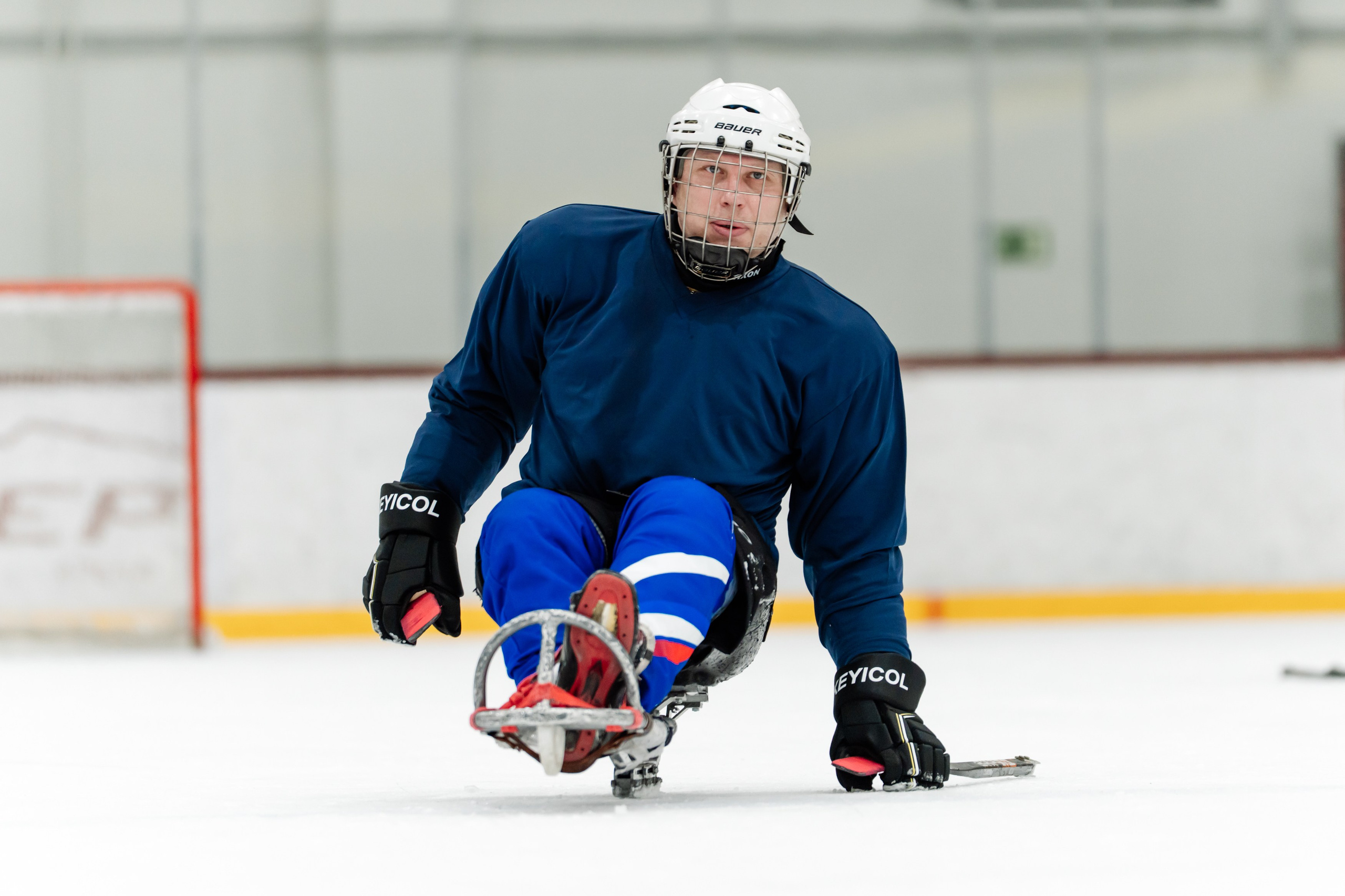 Игра в следж хоккей приуроченная 23.02.26 в арене Сталкер