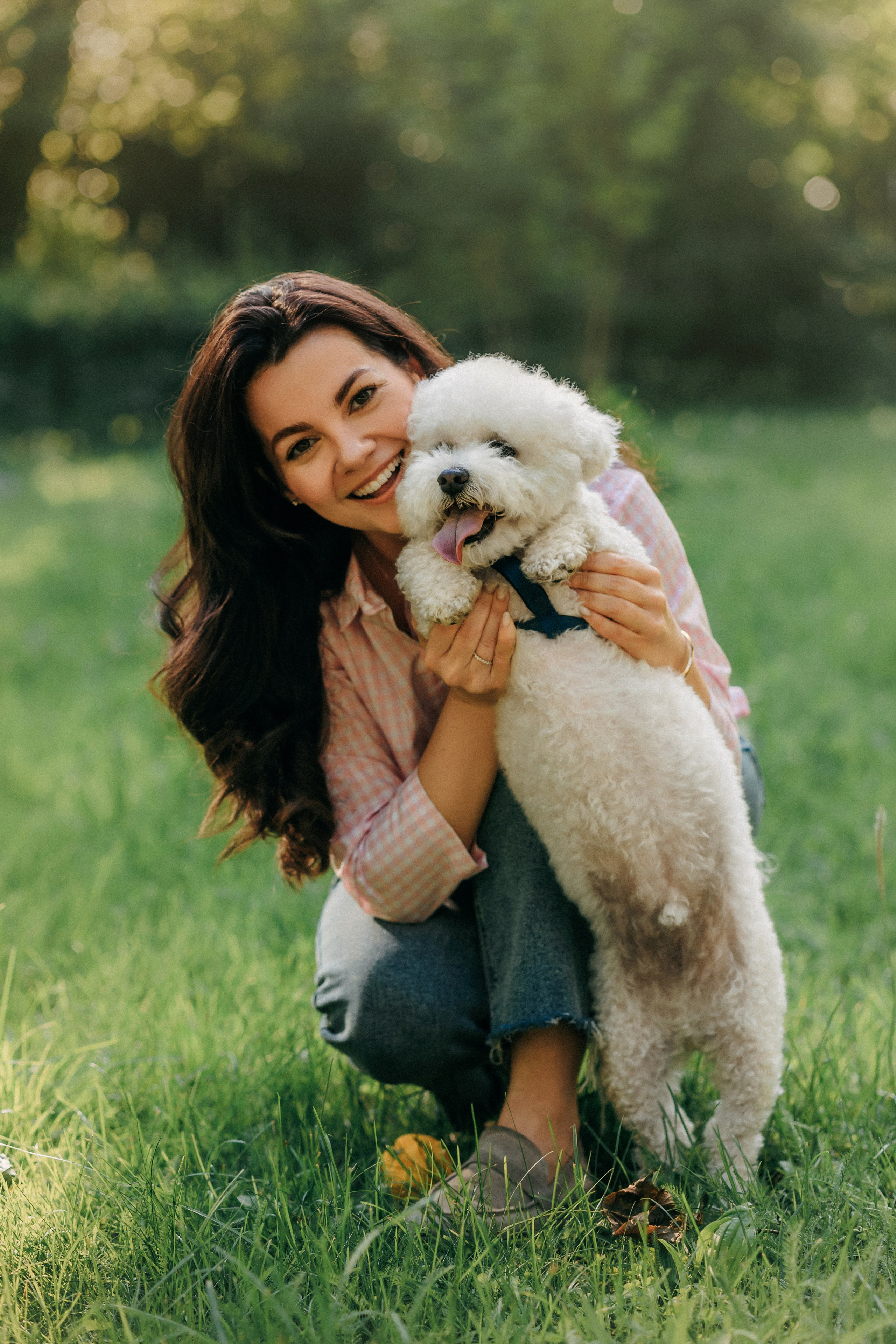 Марина, Данил и Бруно. Фотограф-анималист Елена Радченко, Москва