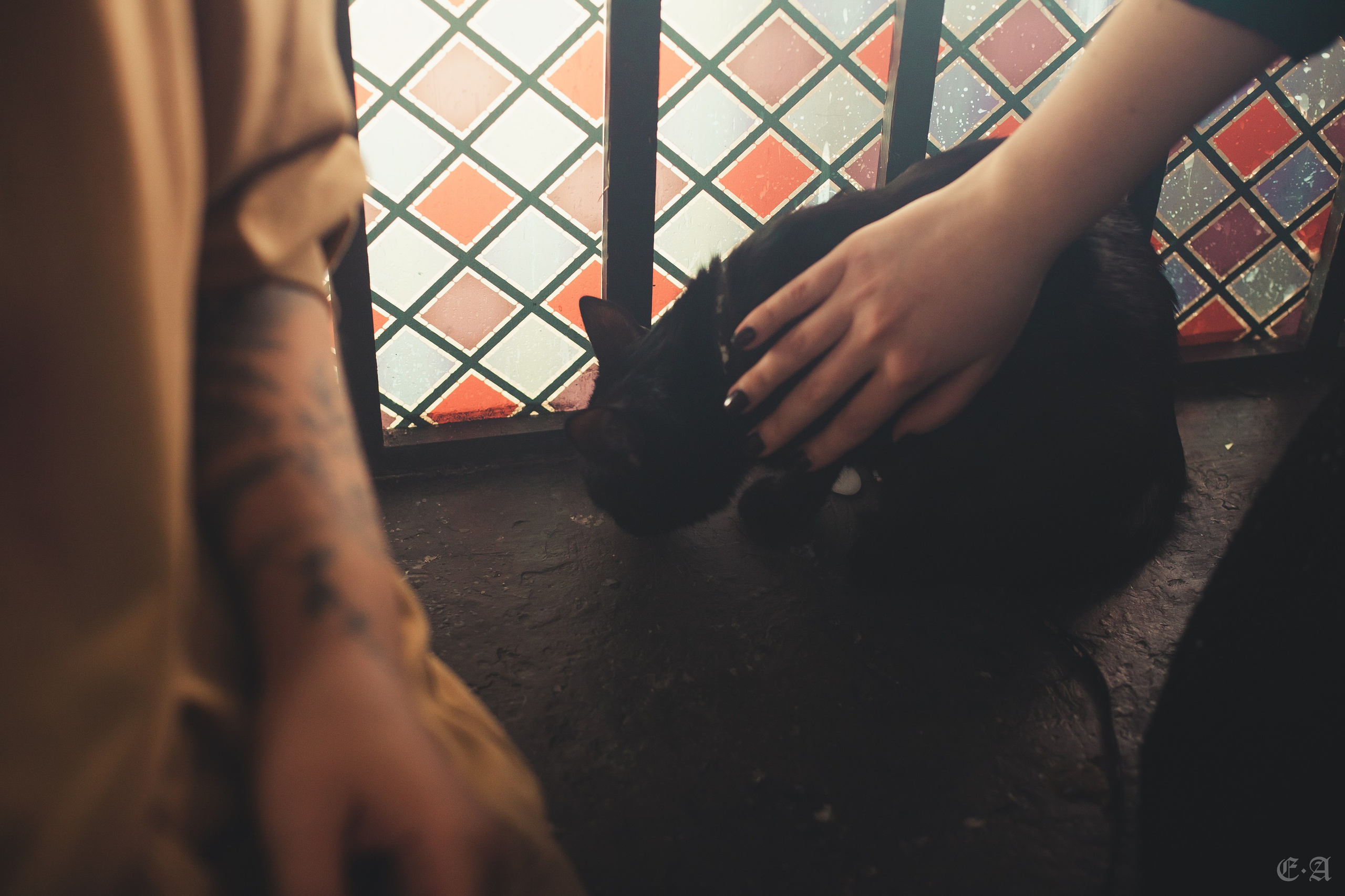 Съемки клипа «Клок тумана». Фотограф Ellairen