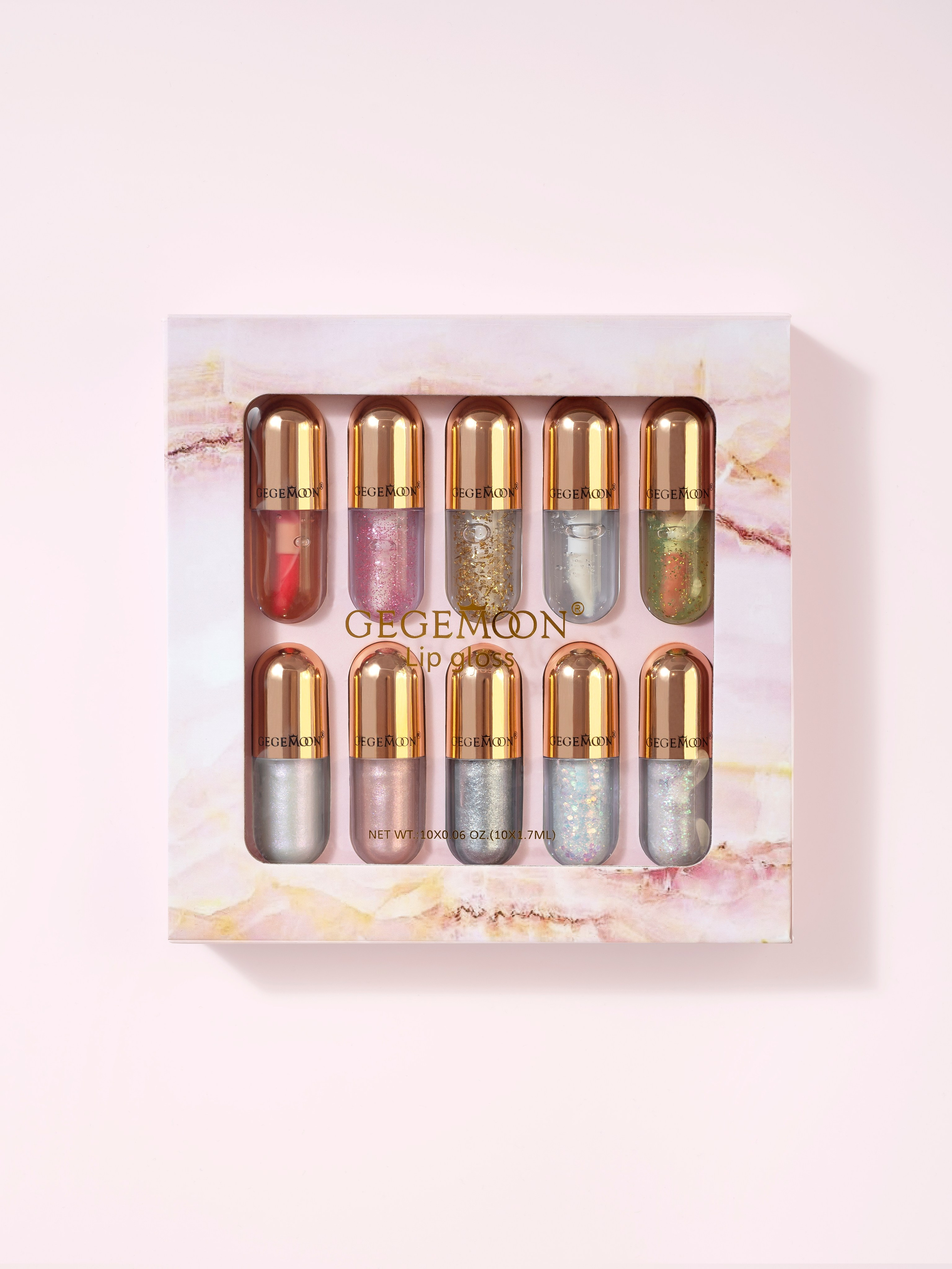 Съемка каталога на розовом фоне