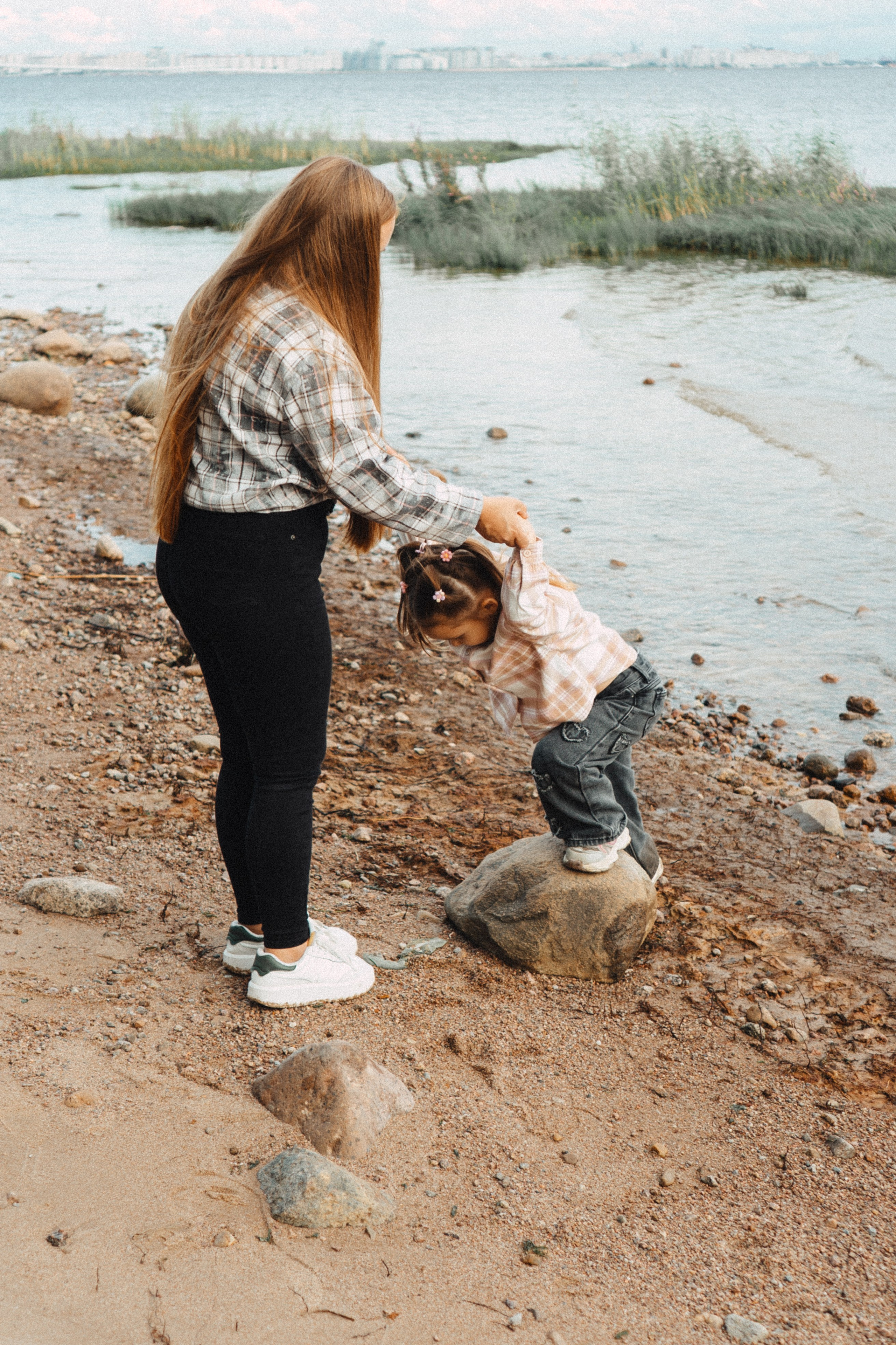 МАМА И ДОЧКА НА ФИНСКОМ ЗАЛИВЕ. Профессиональный фотограф, Санкт-Петербург — Виктория Богомолова