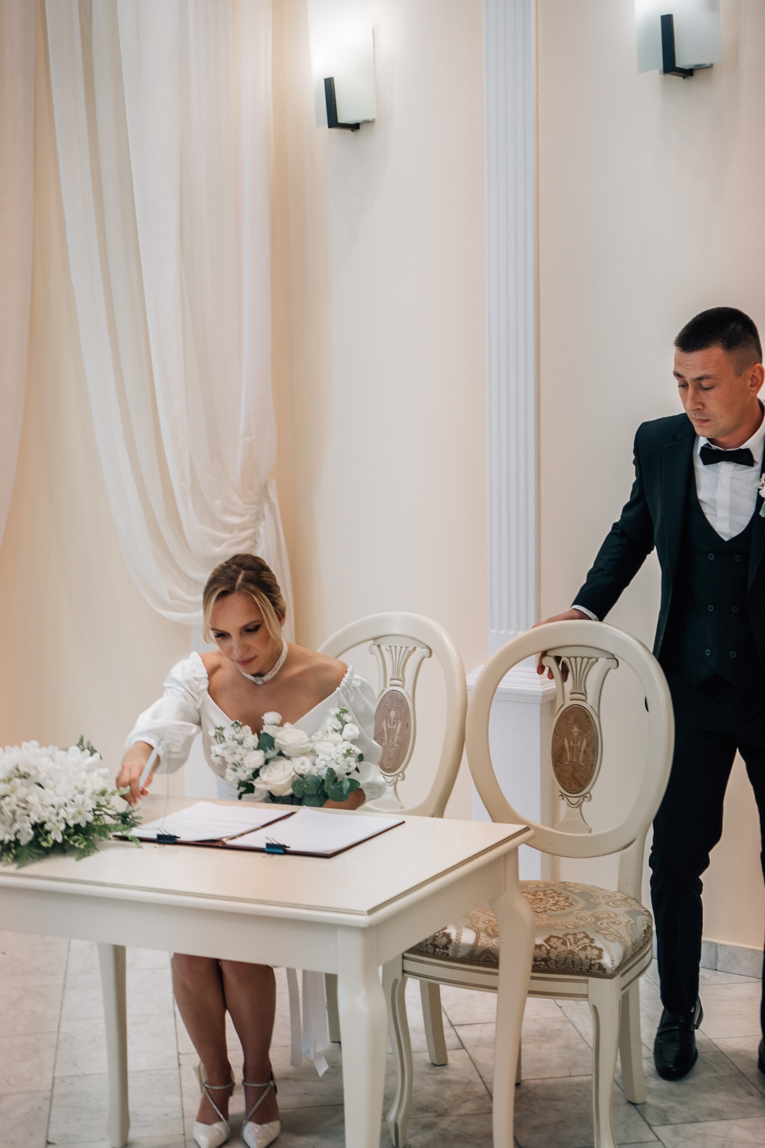 РЕПОРТАЖ В ЗАГСЕ. Профессиональный фотограф, Санкт-Петербург — Виктория Богомолова