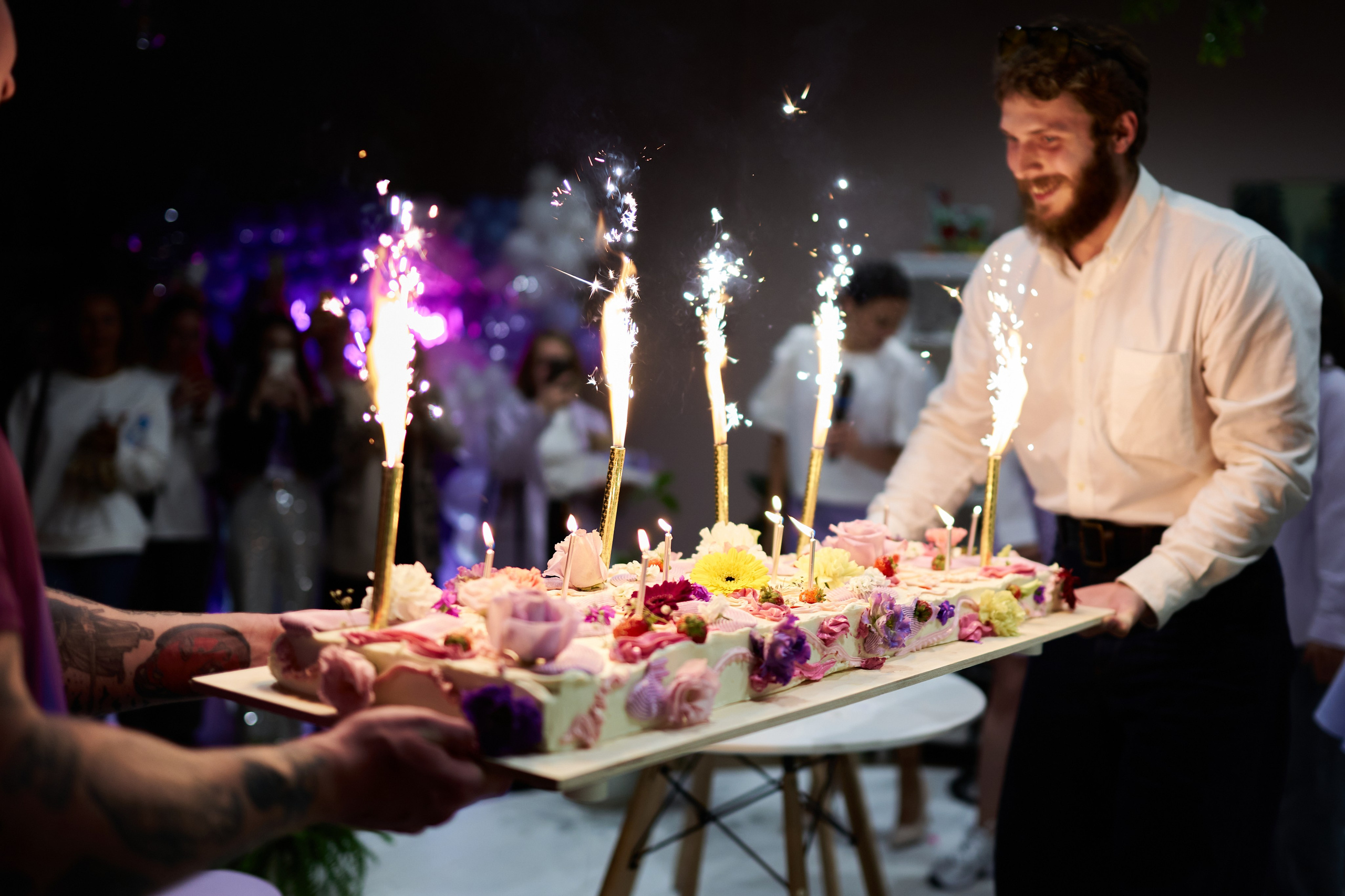 Cake Smile B-Day. Коммерческий и репортажный фотограф в Санкт-Петербурге — Туся Сушка