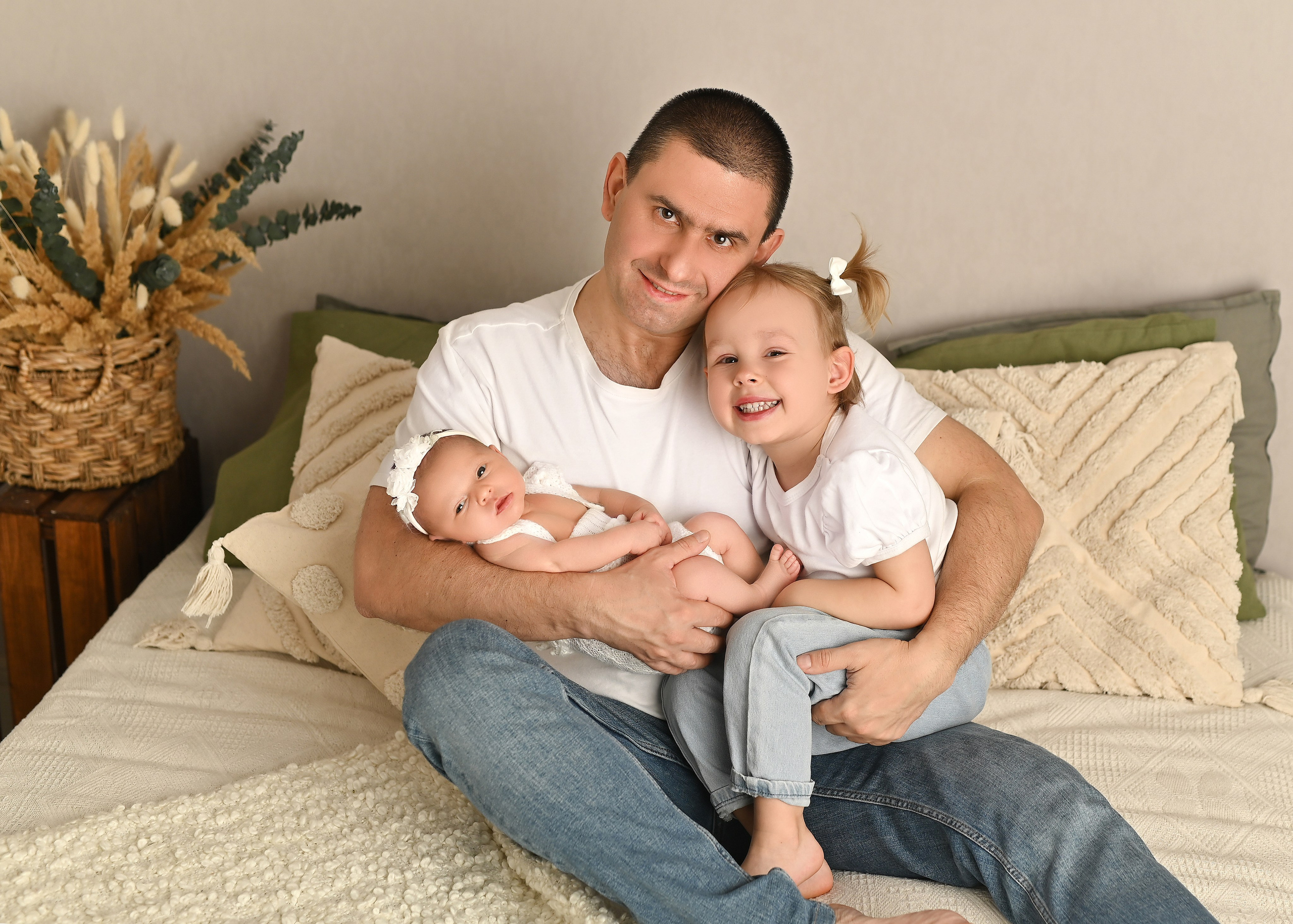 Лайфстайл с элементами ньюборн. Фотограф новорождённых малышей в Краснодаре Татьяна Нагорная