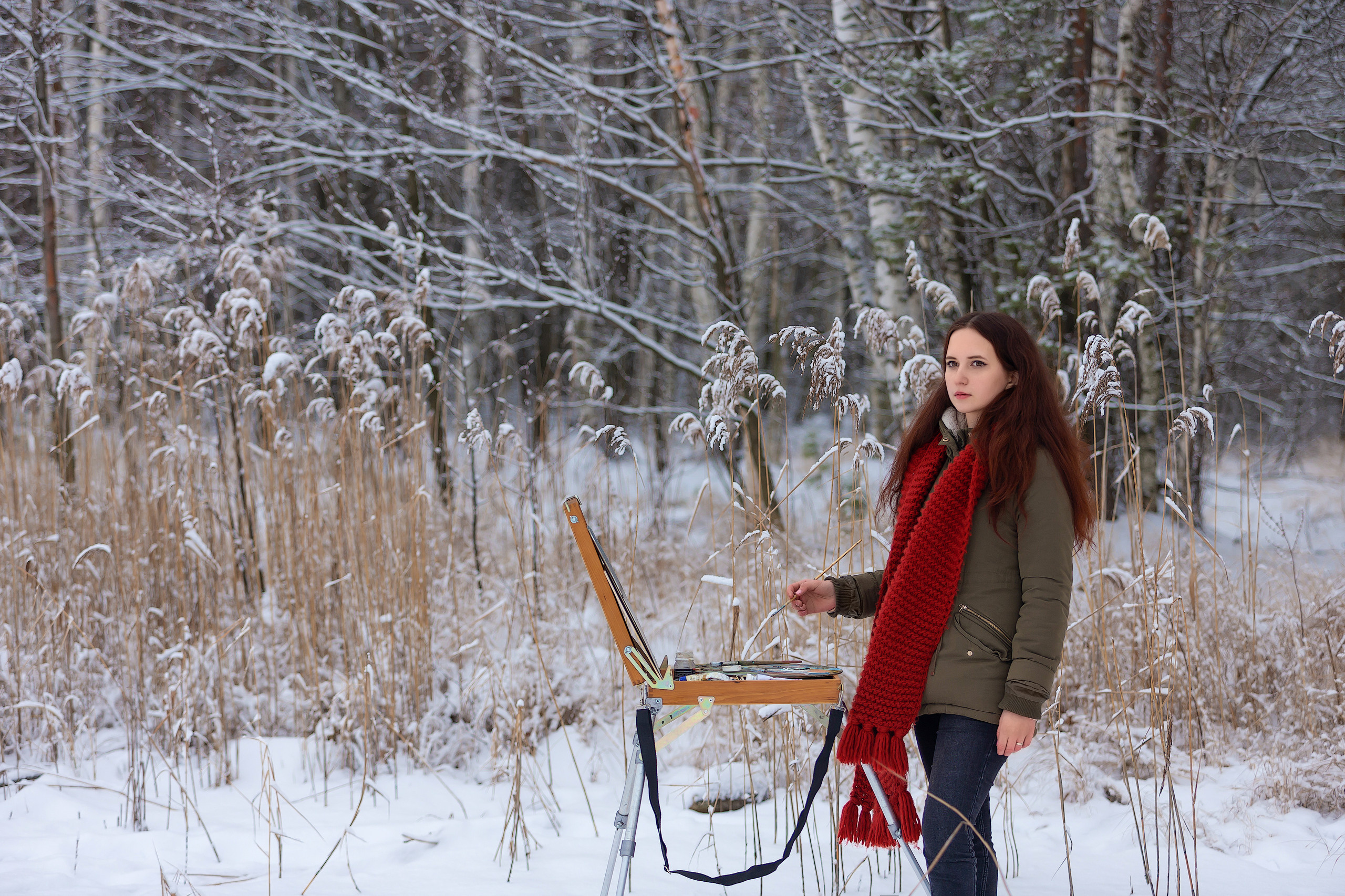 Художница. Фотограф Павел Шрайбикус