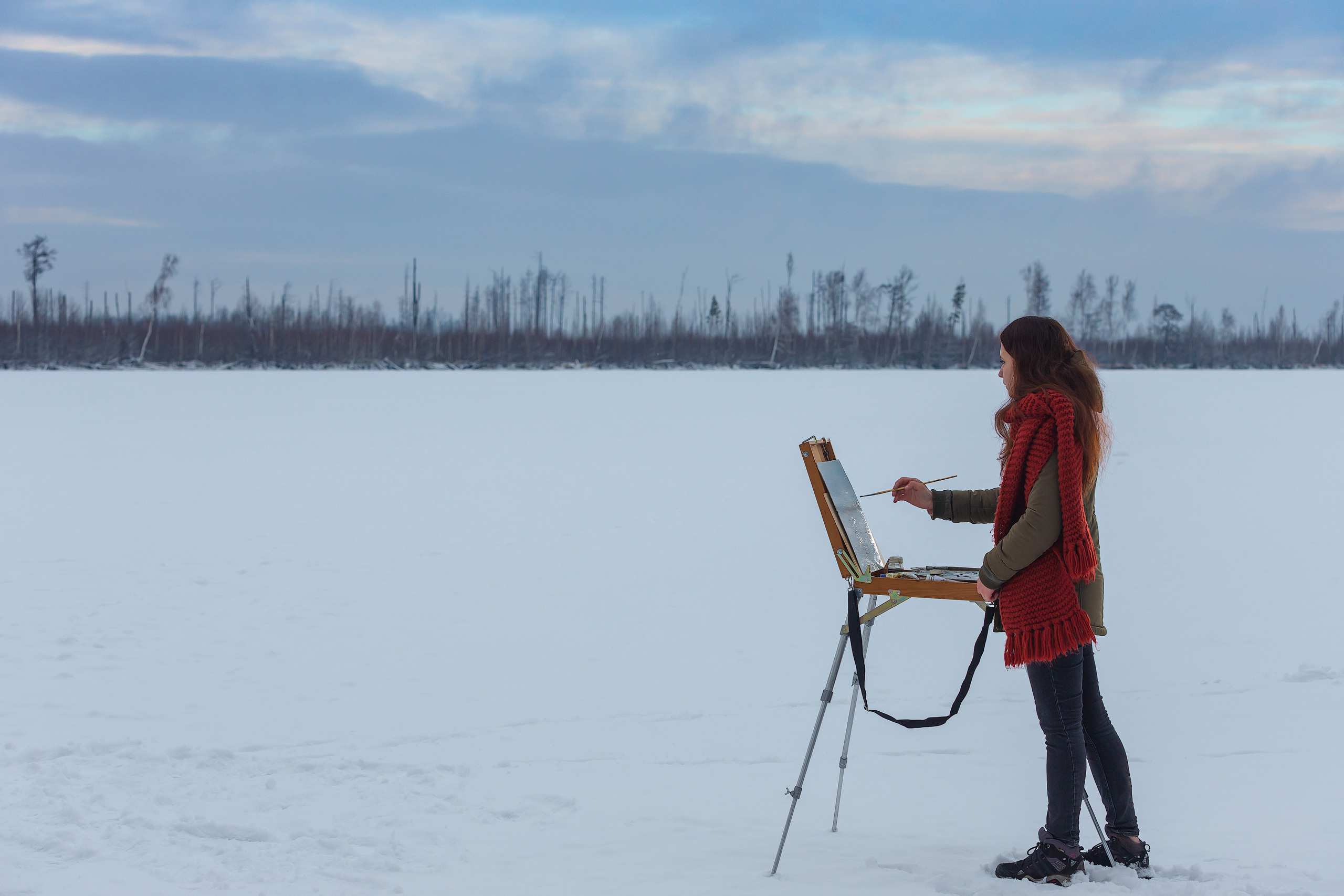 Художница. Фотограф Павел Шрайбикус