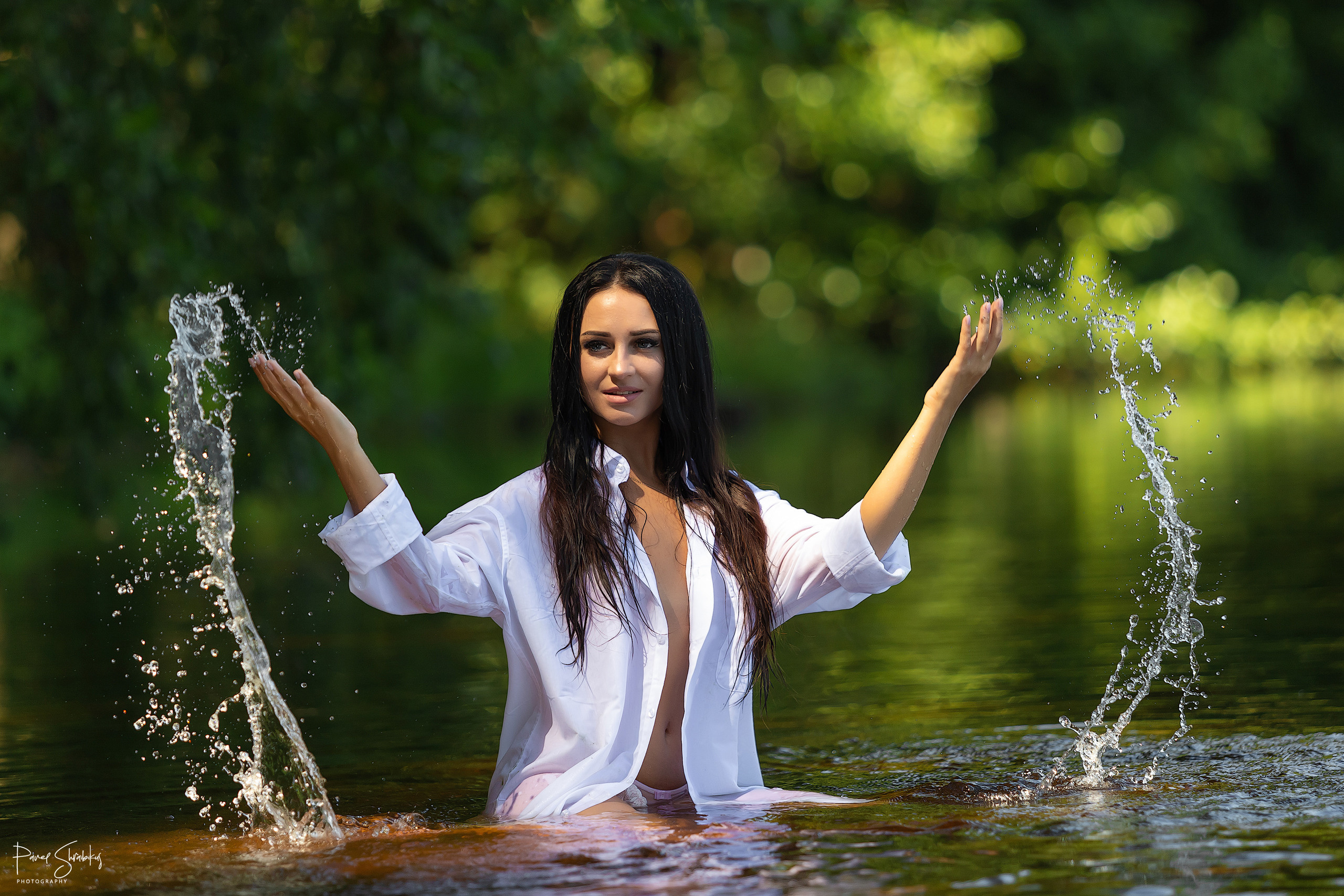 Летнее озеро. Фотограф Павел Шрайбикус