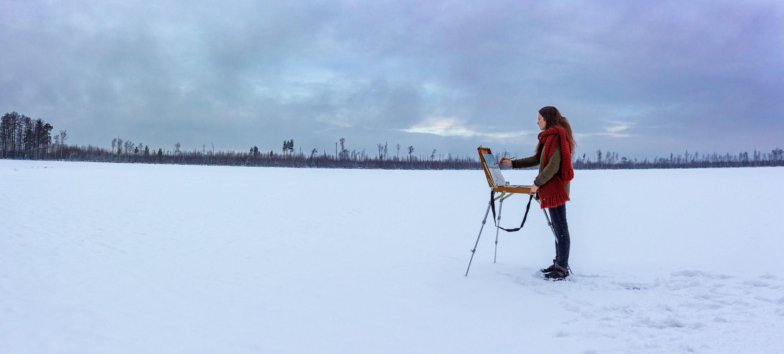 Художница. Фотограф Павел Шрайбикус
