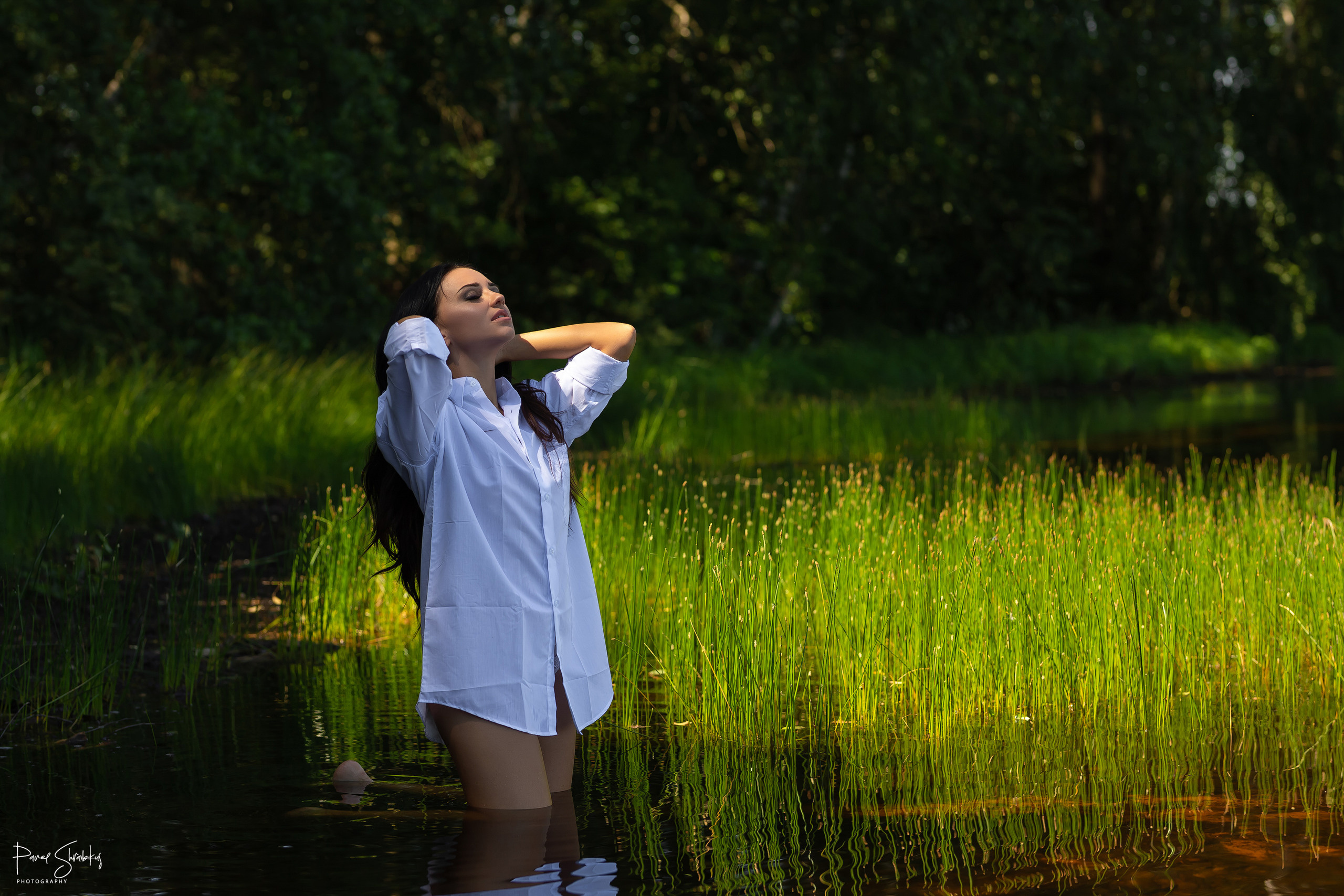 Летнее озеро. Фотограф Павел Шрайбикус
