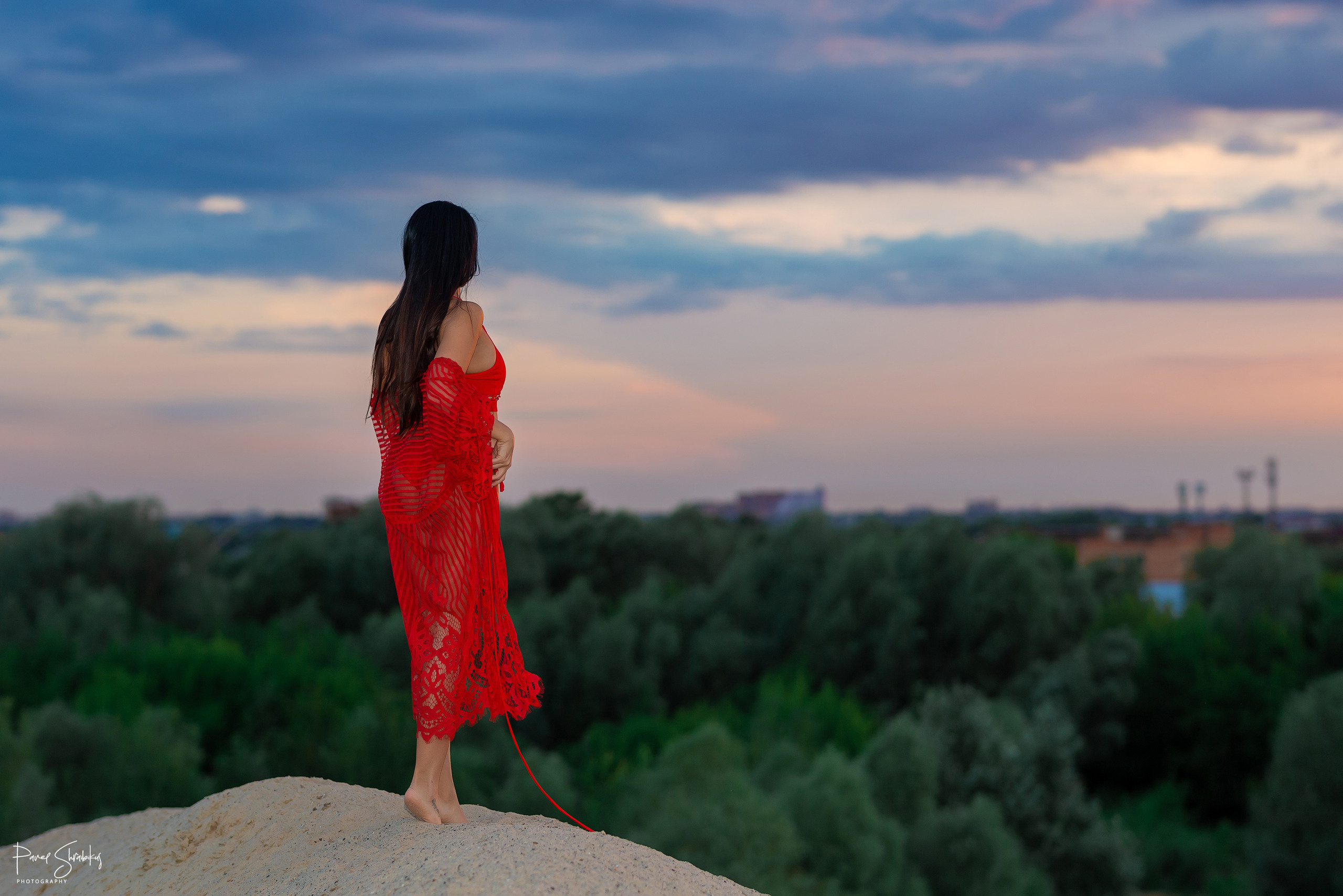 Шикарный закат. Фотограф Павел Шрайбикус