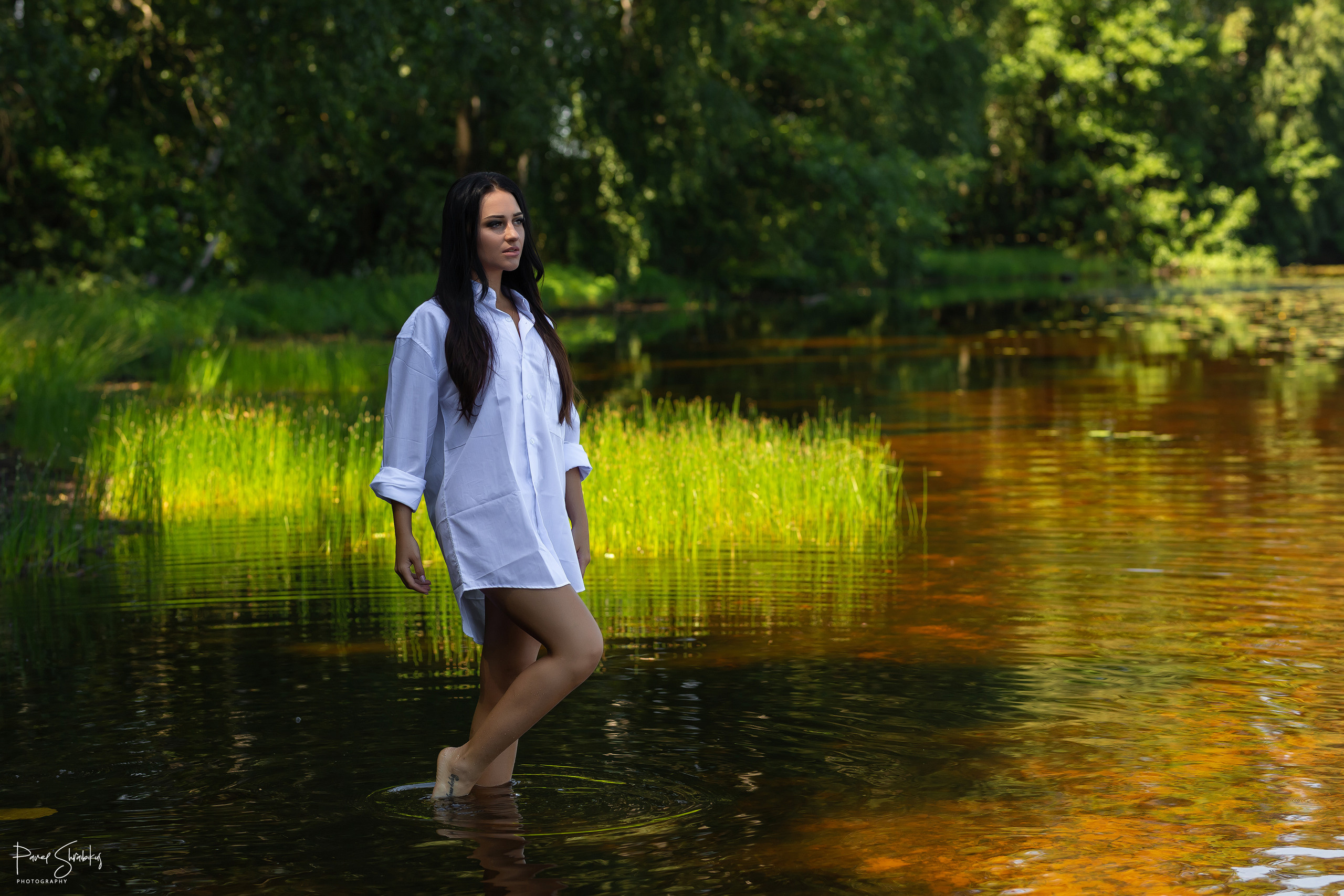 Летнее озеро. Фотограф Павел Шрайбикус