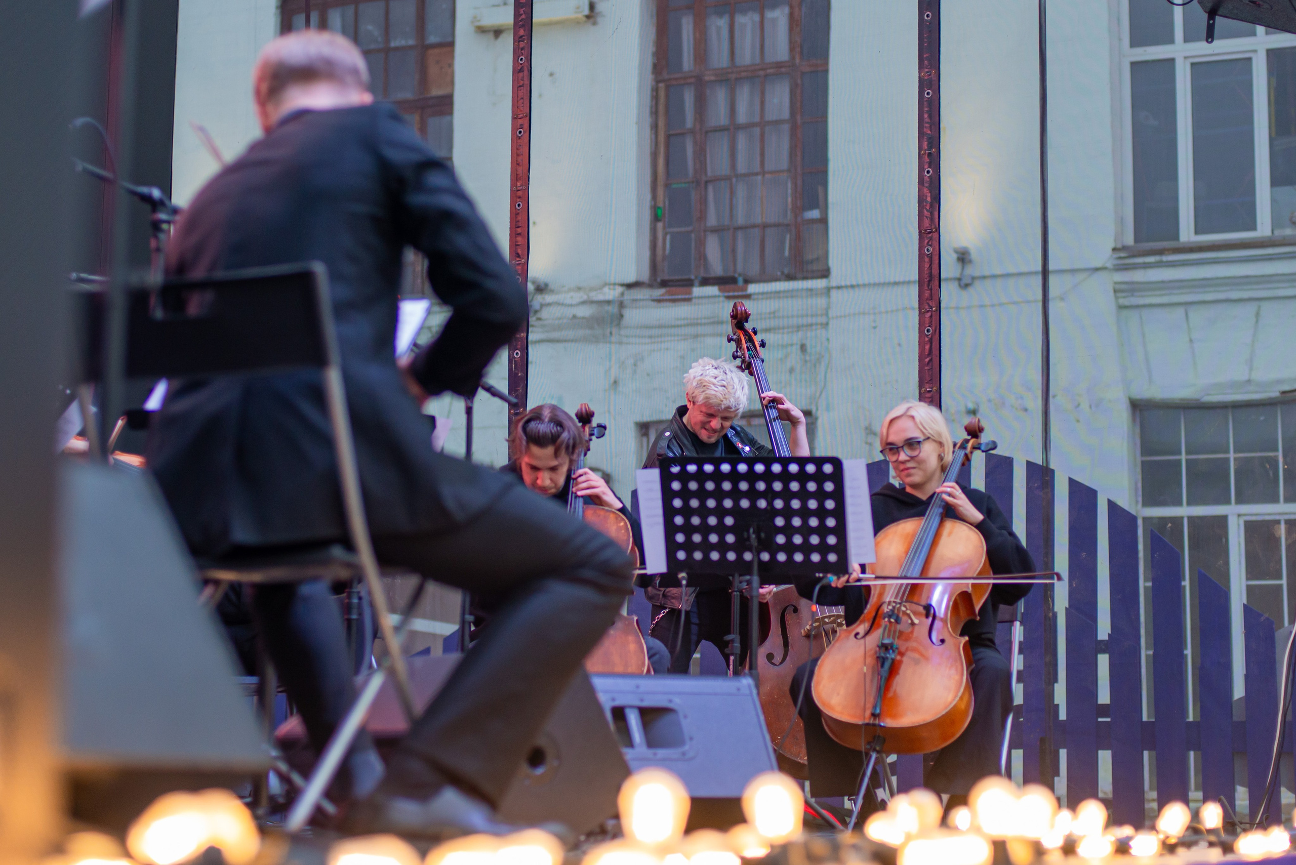 Репортаж, симфонический оркестр