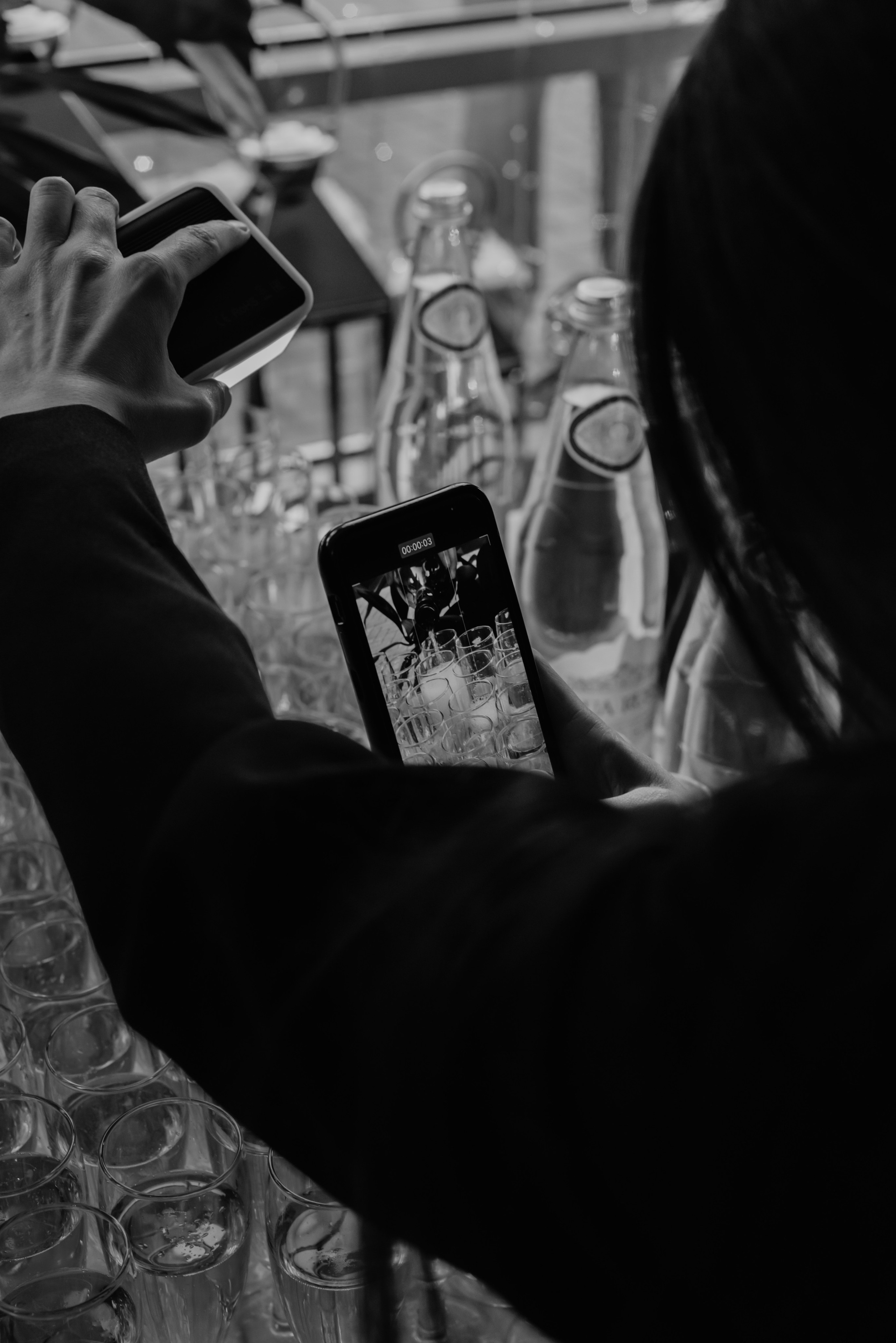 Репортаж, фуршет