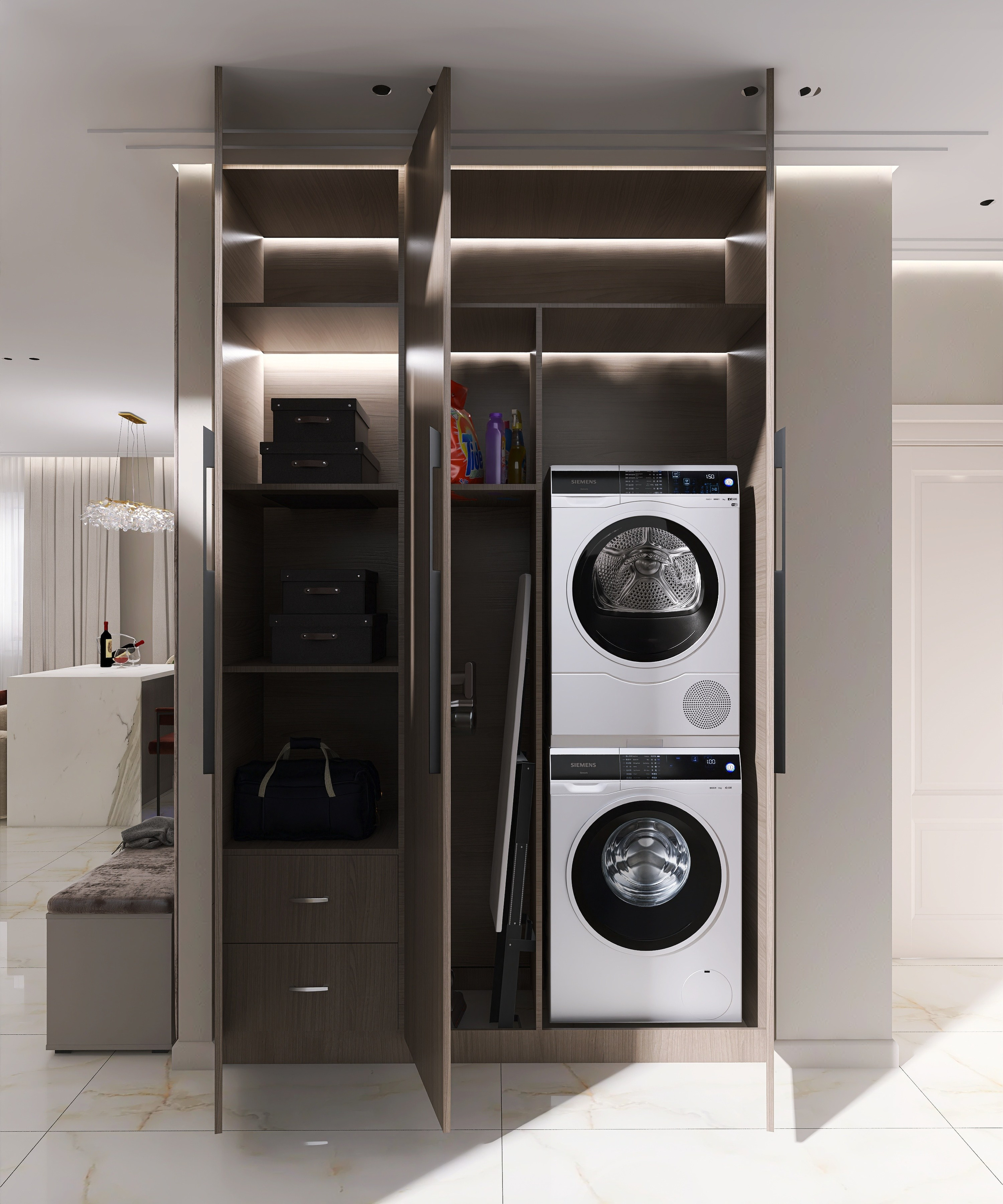 ЖК на Добролюбова. Площадь 97 кв. м. Дизайнер интерьера в Новосибирске_Елена Сергеева