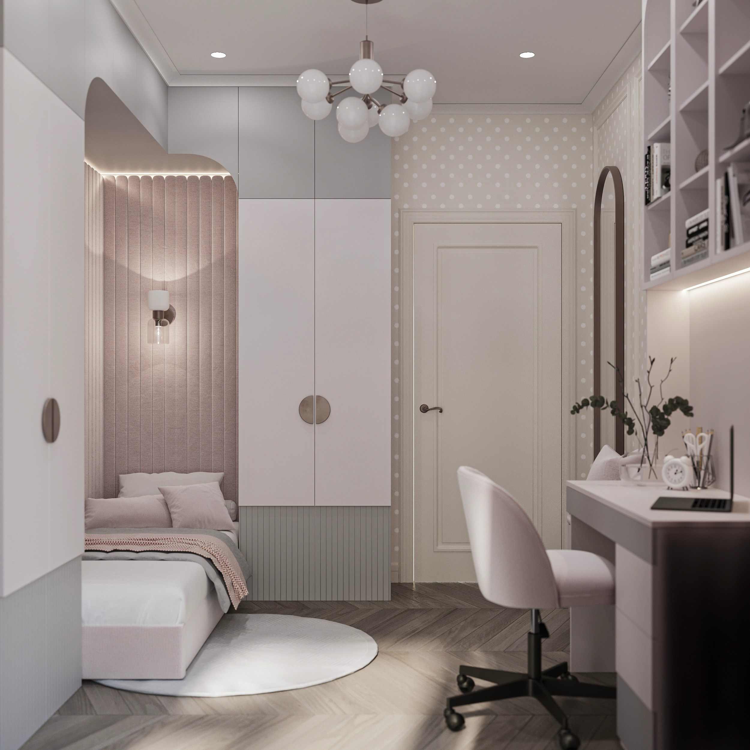 ЖК Державина, 50. Площадь 61 кв. м. Дизайнер интерьера в Новосибирске_Елена Сергеева