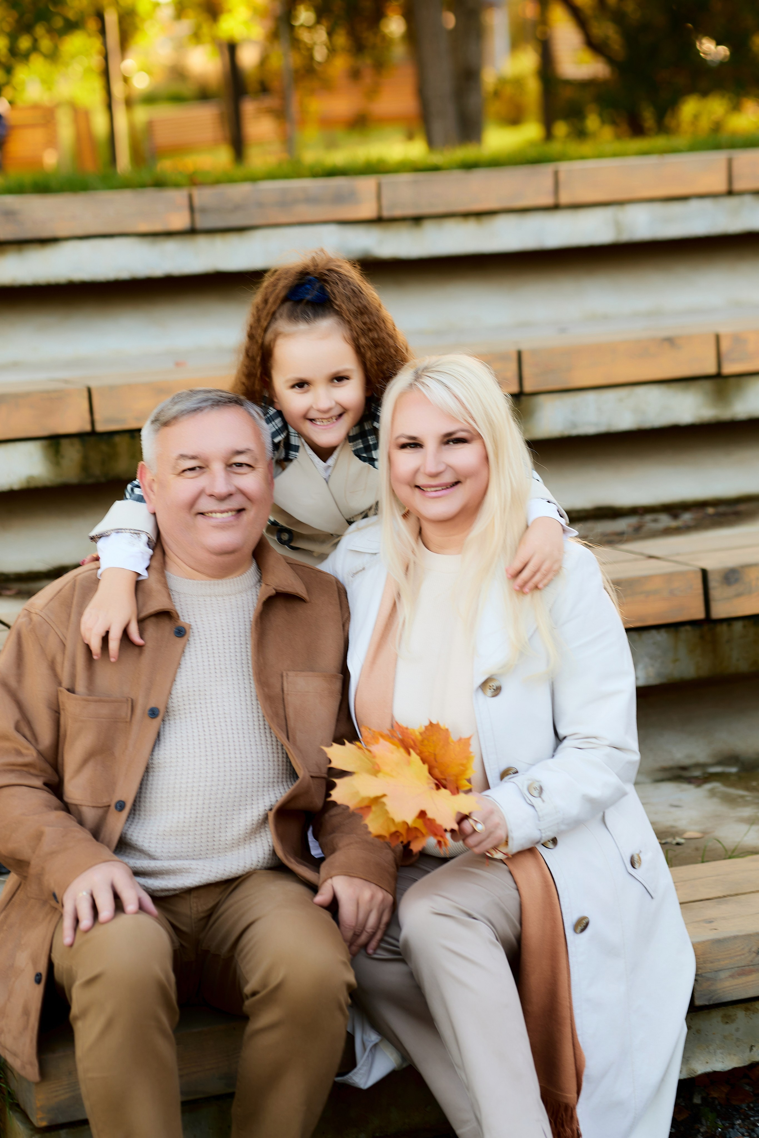 Семейная осеннняя фотосессия. Фотограф в Минске Анна Кучинская
