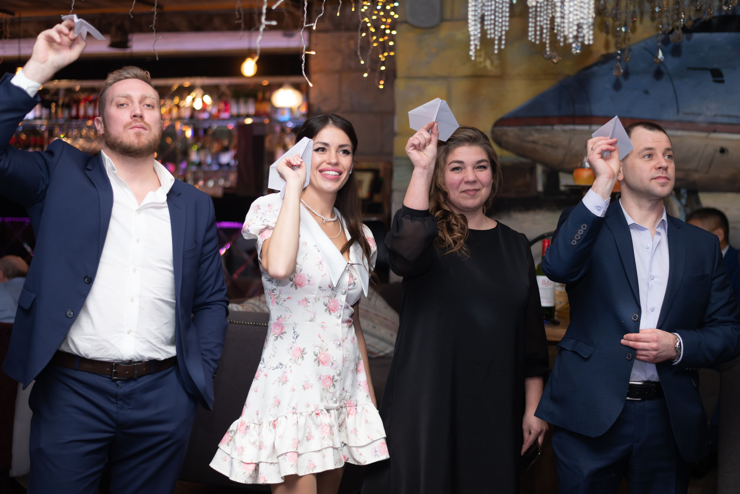 Новогодний авиакорпоратив. Event photographer from Moscow