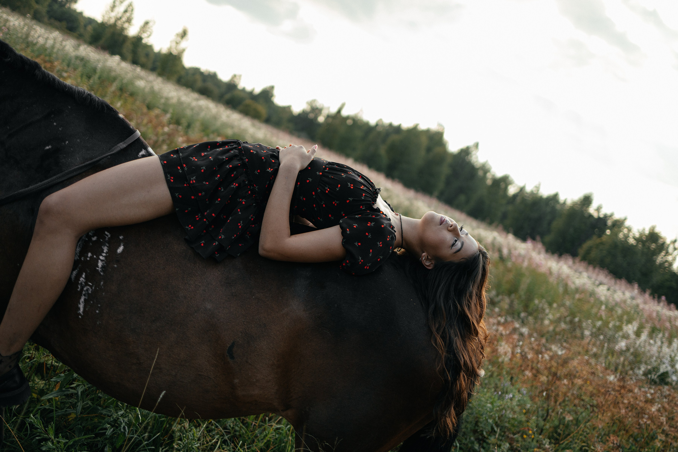 Даша/конюшня. Фотограф в Выборге и Санкт-Петербурге Маша Гуляева