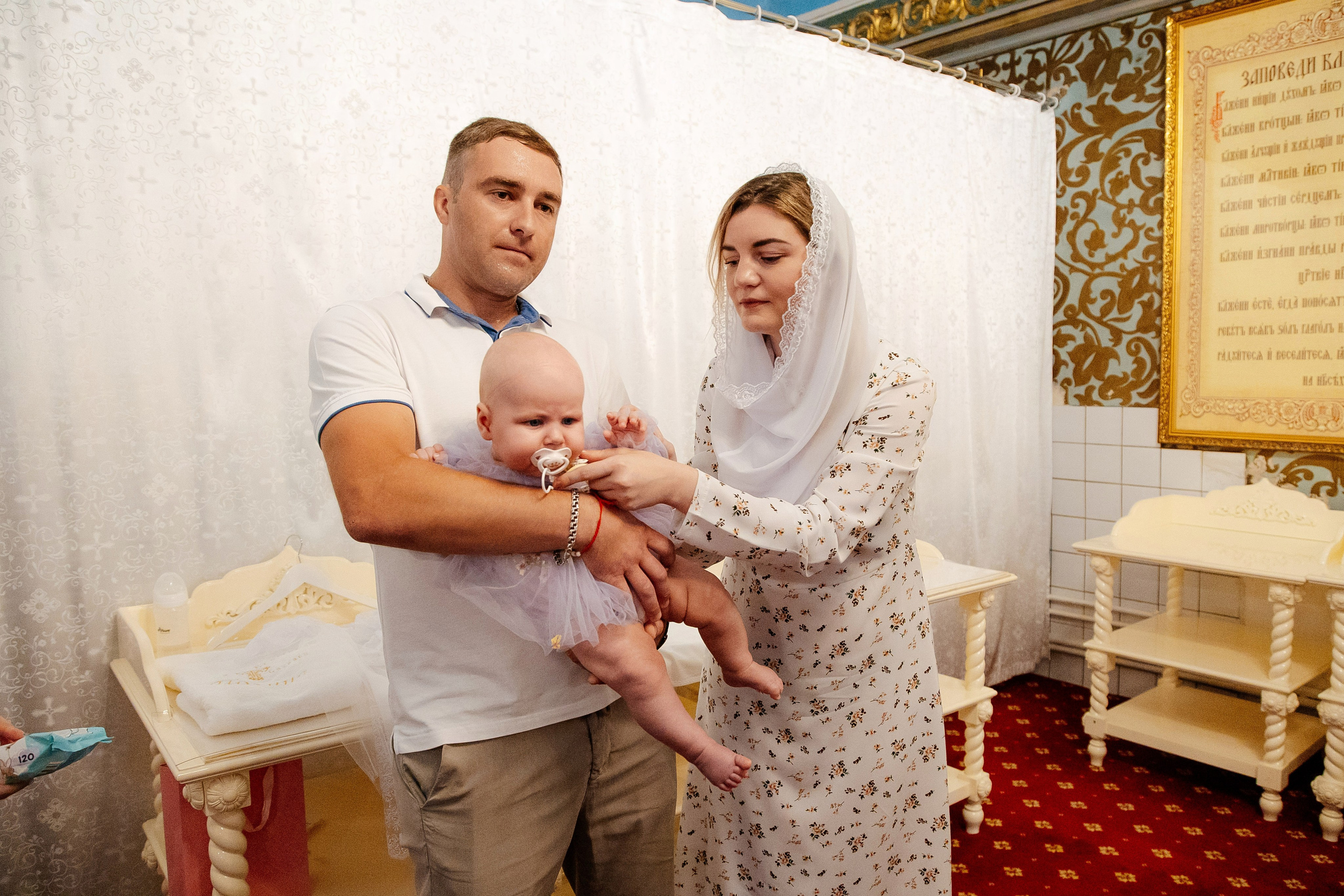 Крещение Полины. Семейный и детский фотограф в Москве Александра Мак