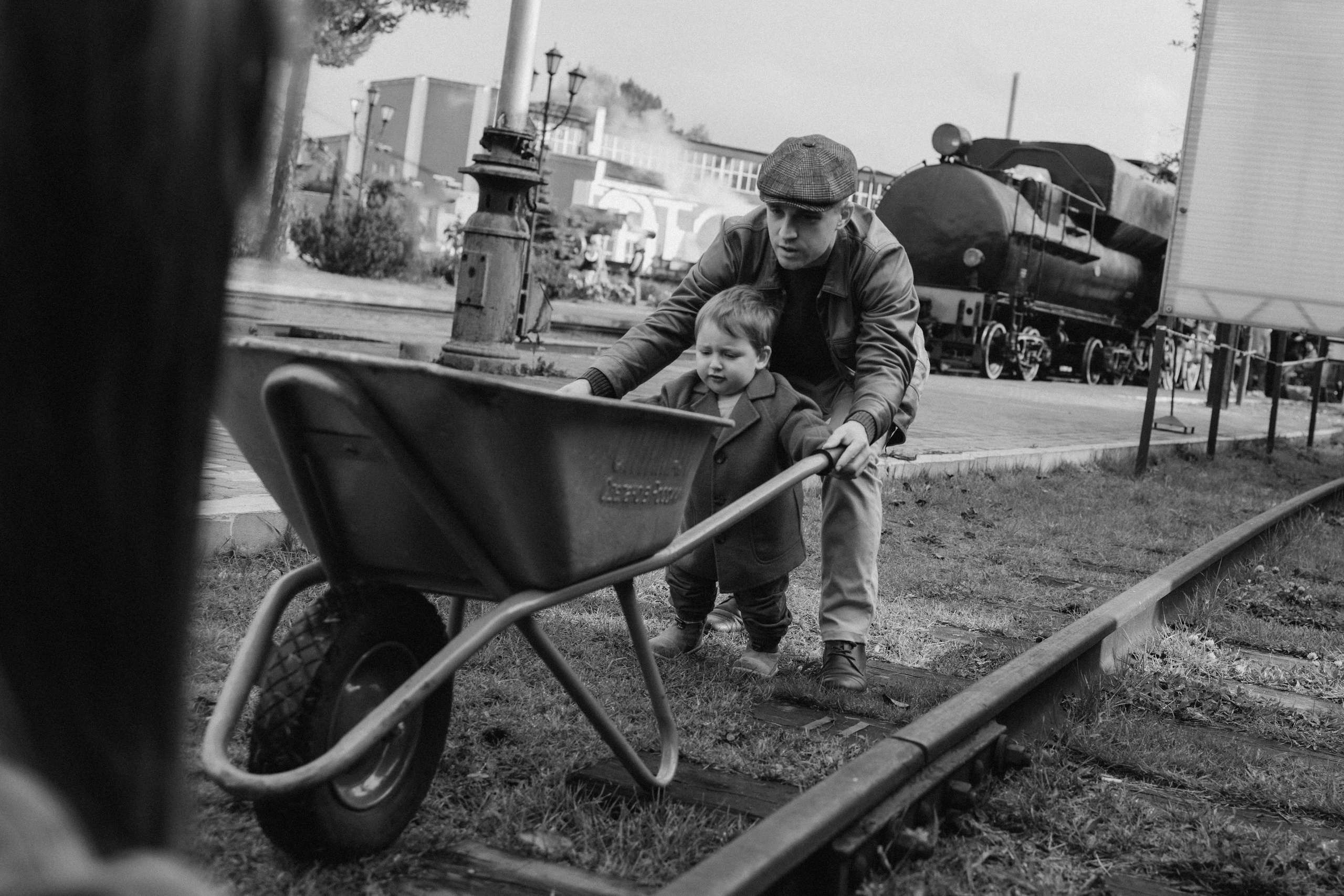 Любовь и паровозы. Семейный и женский фотограф в Москве Коновалова Олеся
