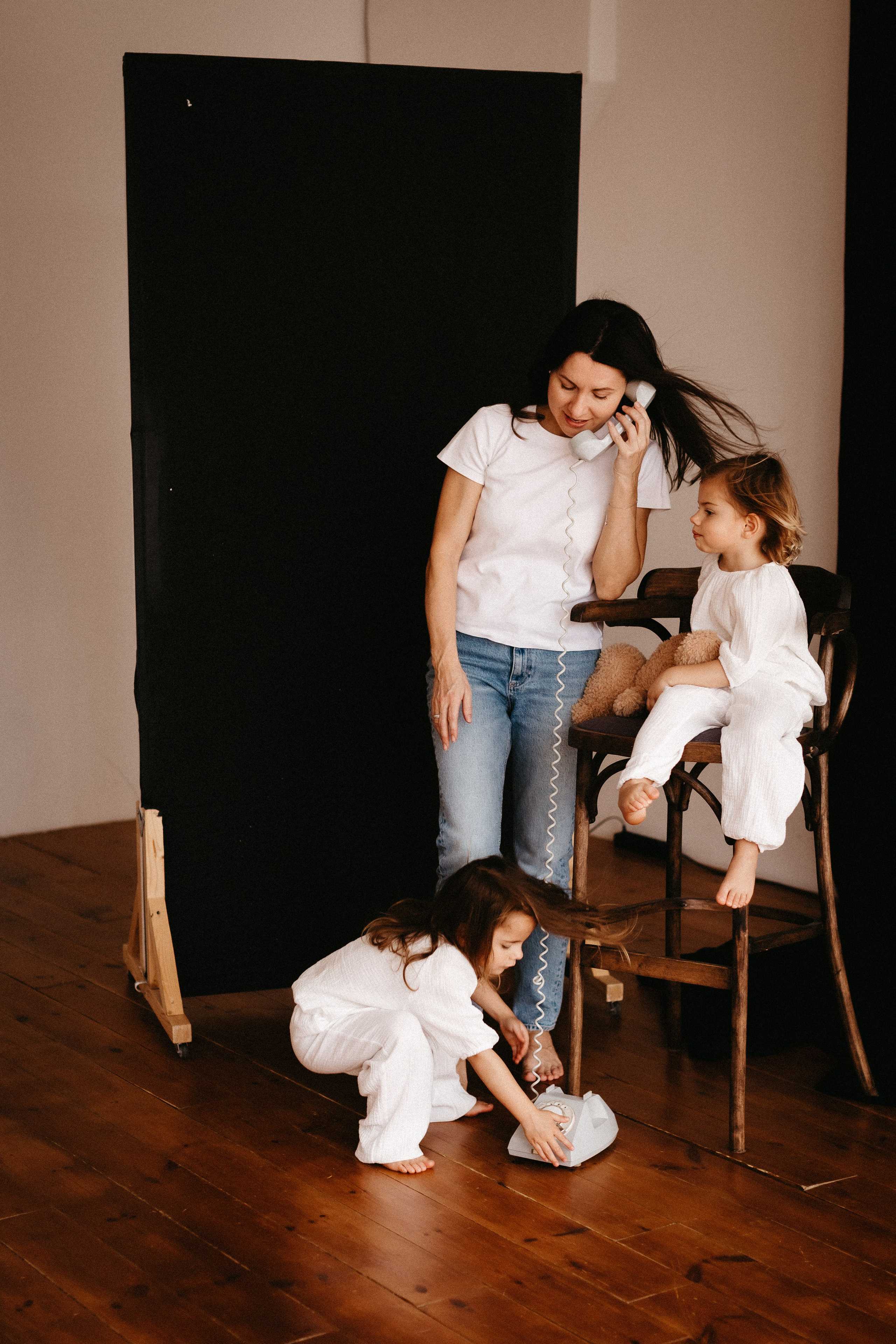 Мама и девочки. Евгения Пелипас