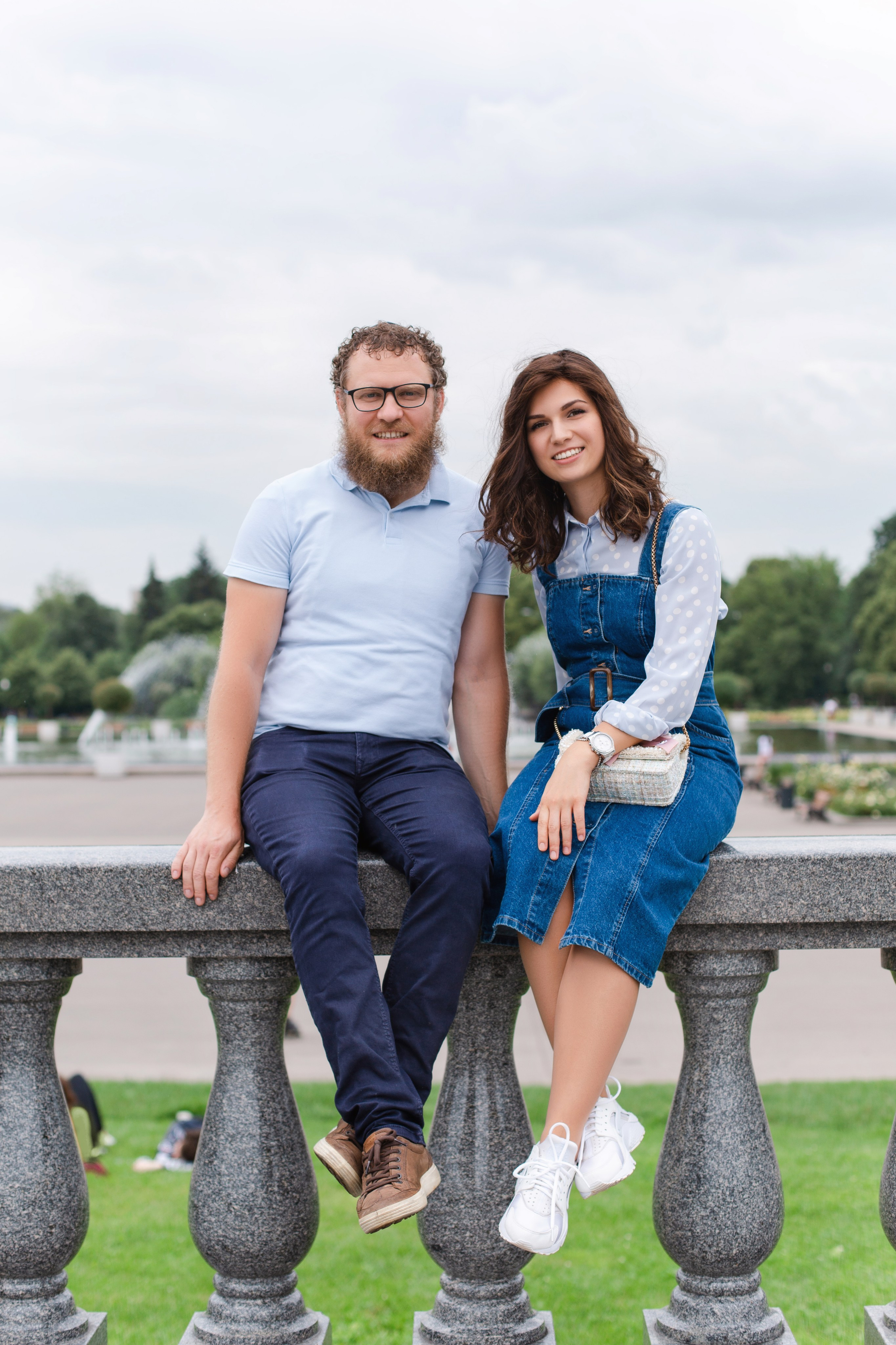 Семейная уличная фотосессия. Семейный и женский фотограф в Москве