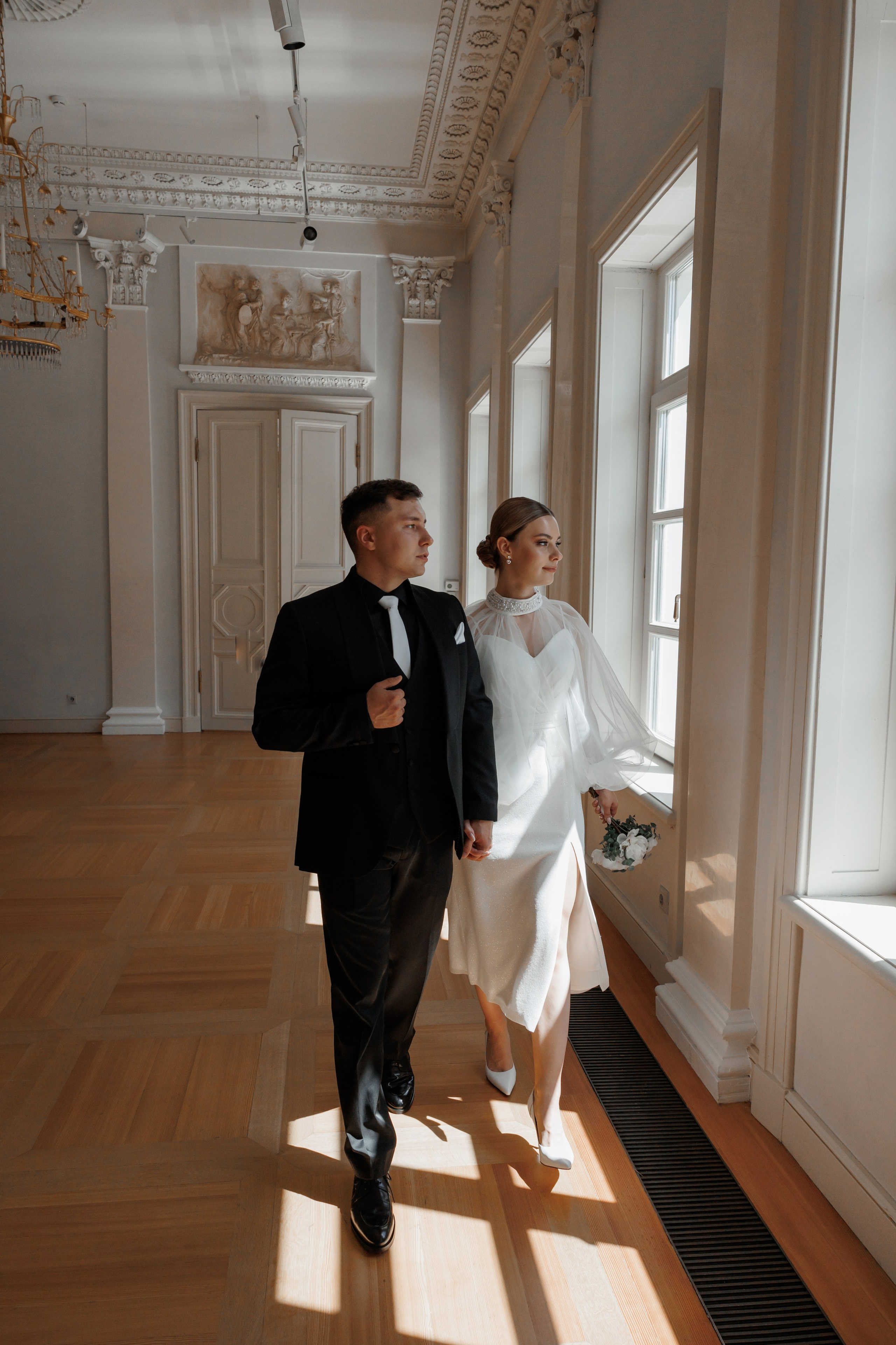 Анна и Сергей, Особняк Муравьевых-Апостолов, прогулка по ВДНХ, ресторан «Домик в саду». Свадебный и репортажный фотограф (Москва, Королев и другие)