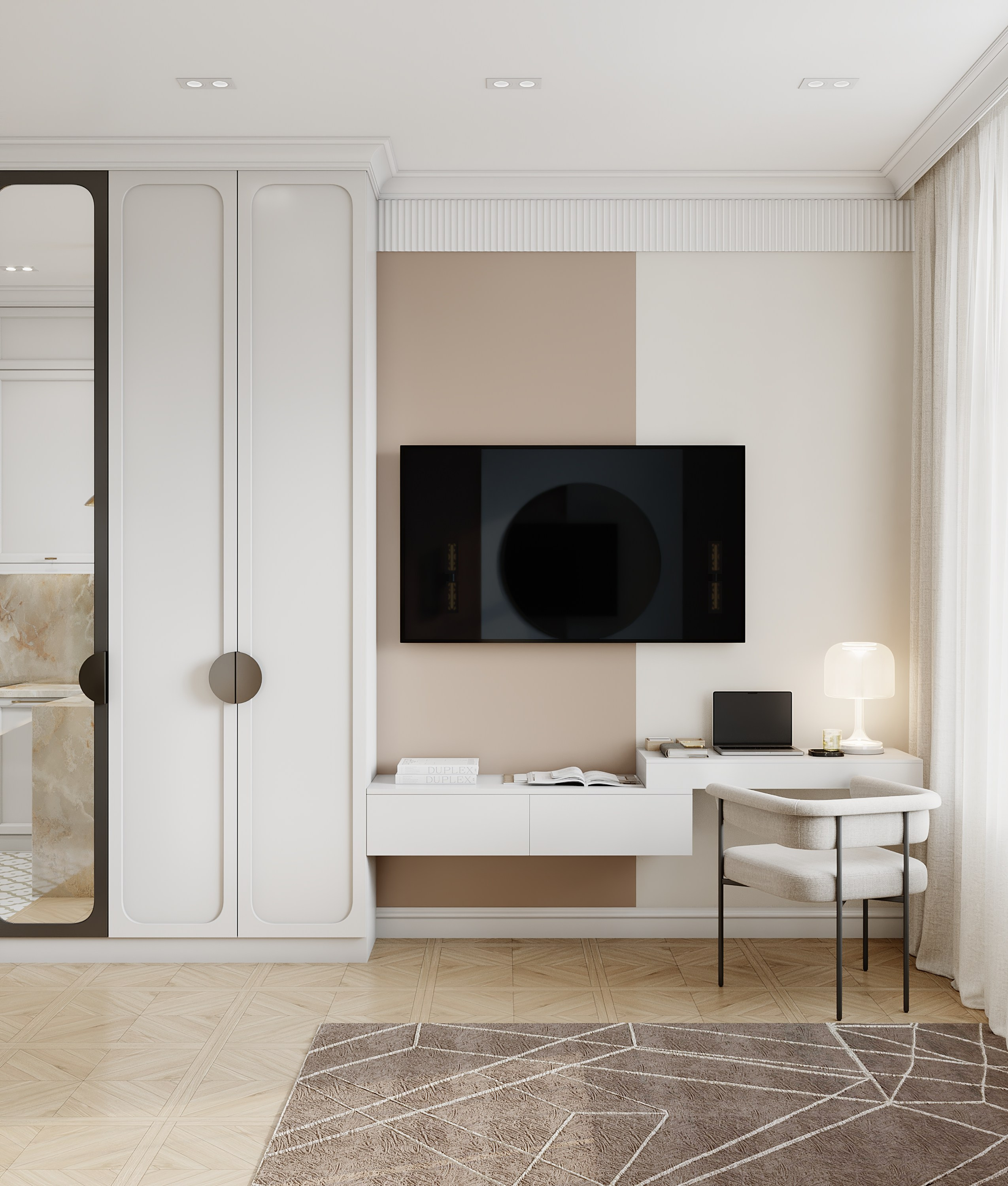 Москва, Фестивальная. Modern Muf студия дизайна интерьера