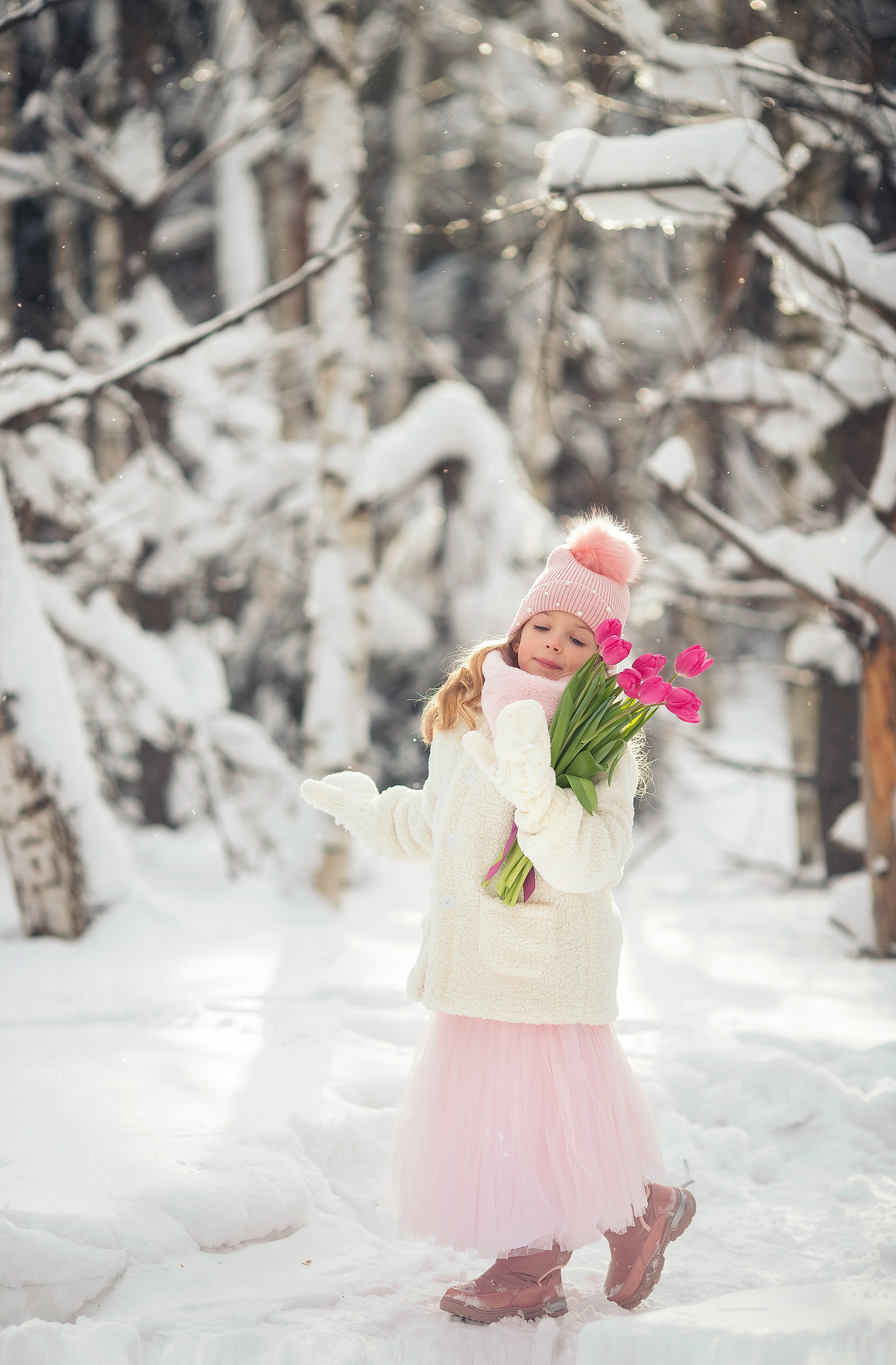 Навстречу весне. Семейный и детский фотограф в Саратове Полина Коткина