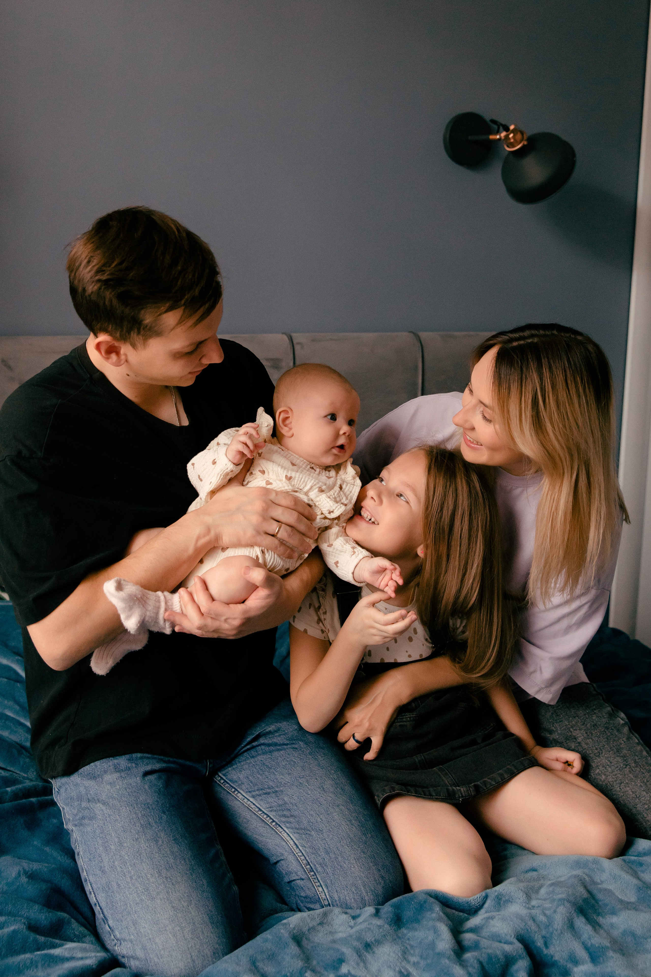 Утро дома. Свадебный и семейный фотограф в Санкт- Петербурге Гугучкина Полина