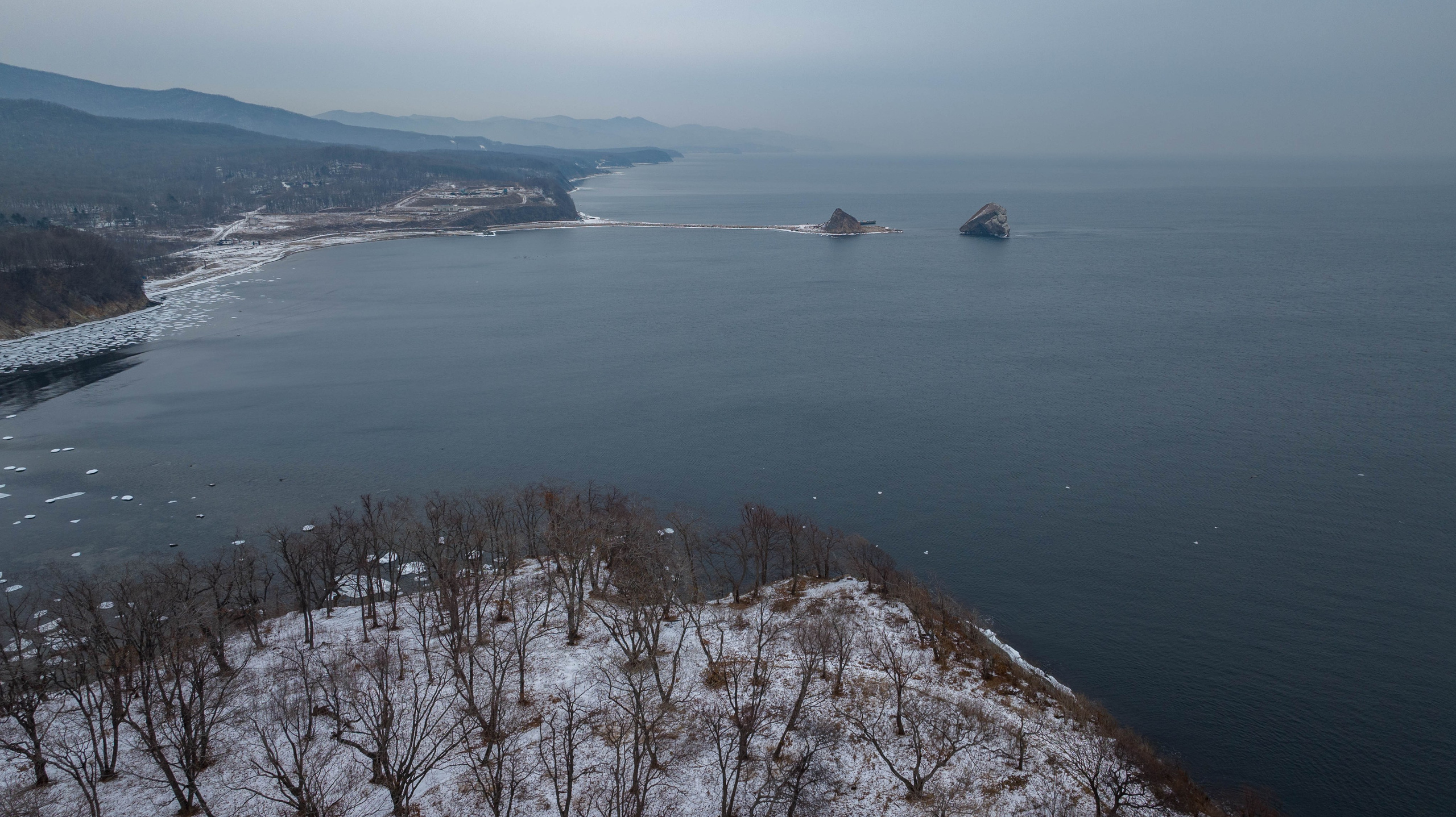 Бухта Стеклянная. Турист оптимист