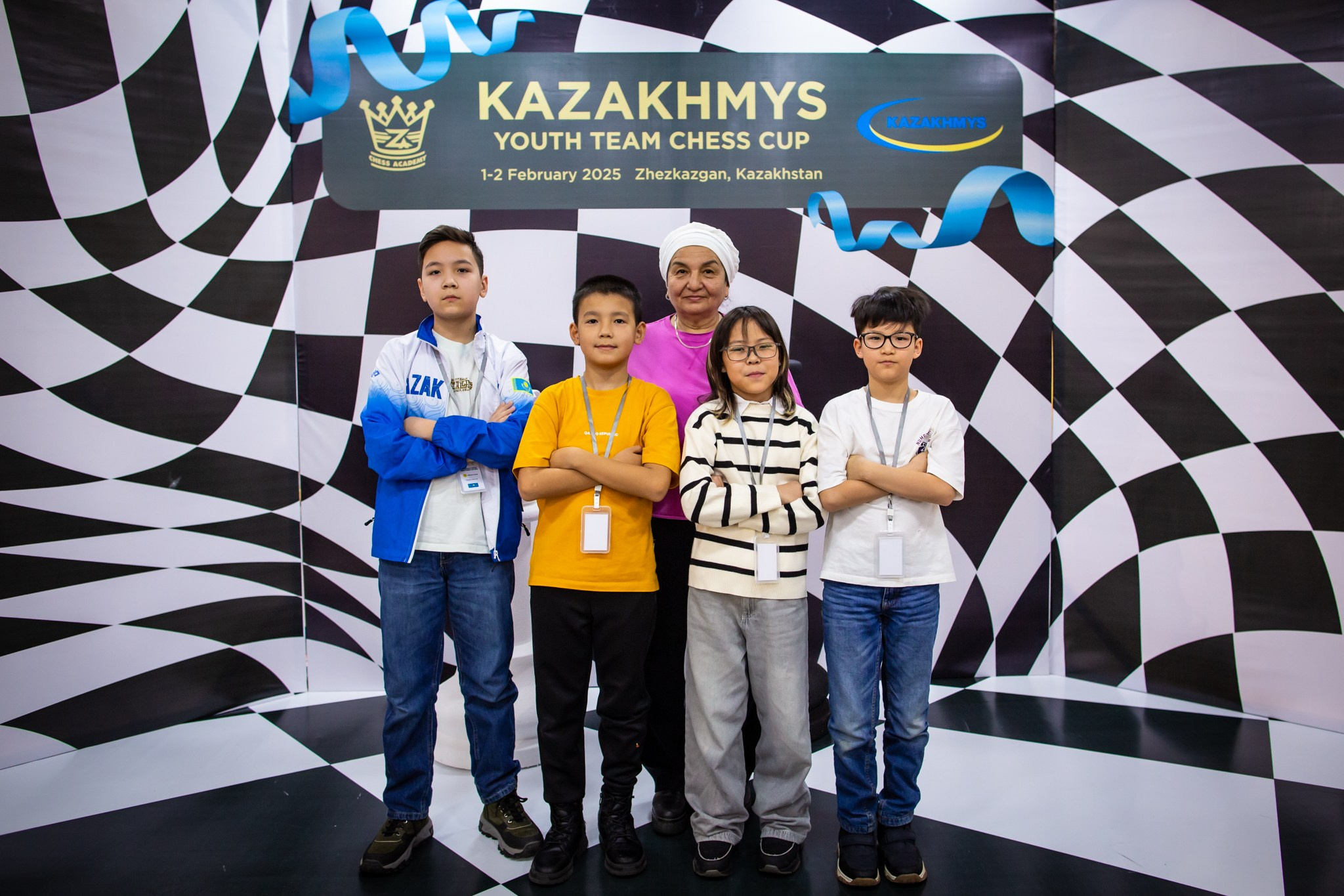 2025.02.02 KAZAKHMYS Youth Team Chess CUP 2025 — Day2_Teams. Фотограф Анна Штурман (репортажная съёмка любых событий и мероприятий) Anna Shtourman photographer
