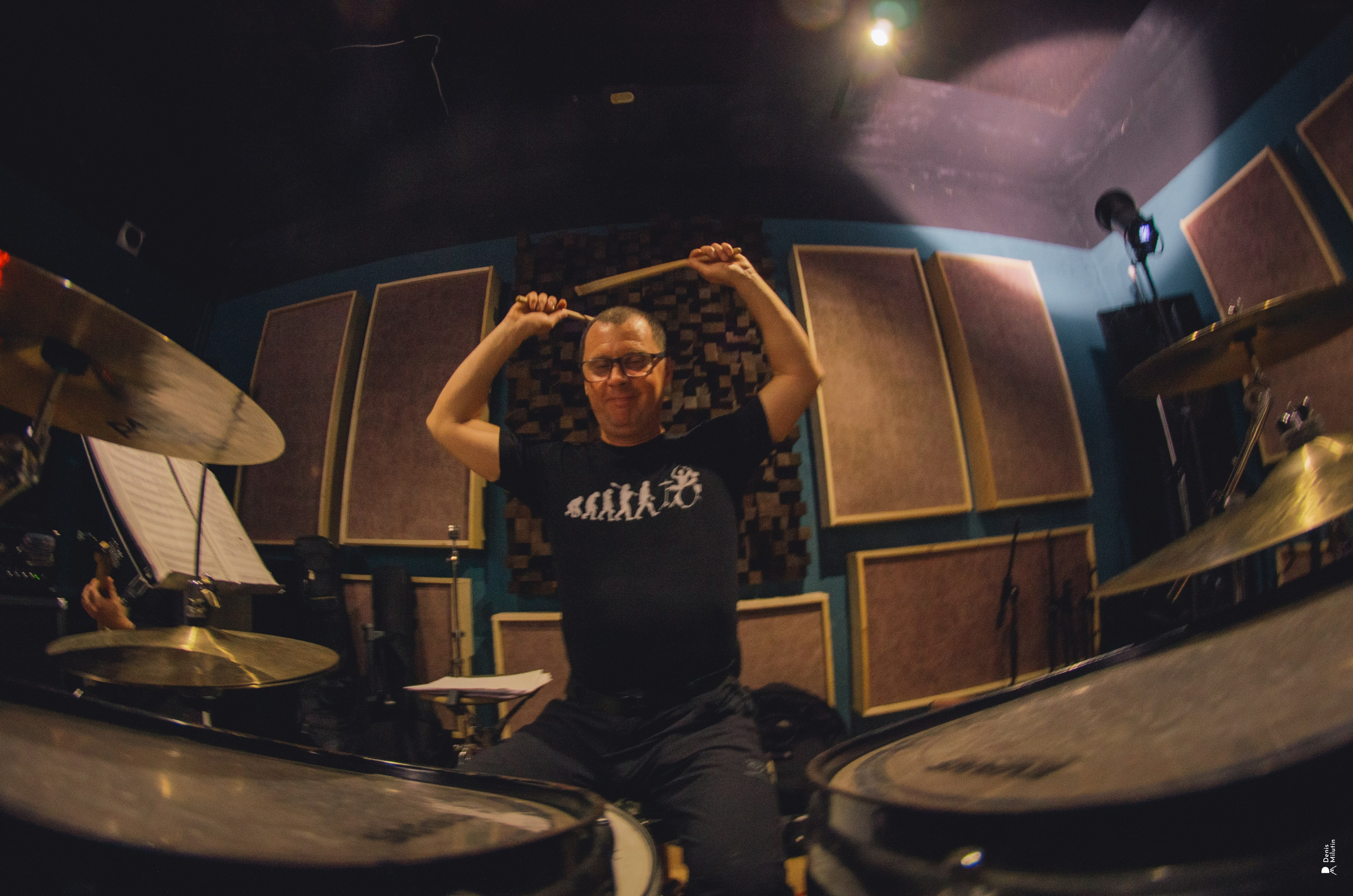 Репетиция Трибьют Ленинград от группы Keep the Brass. Портретный фотограф Денис Милютин