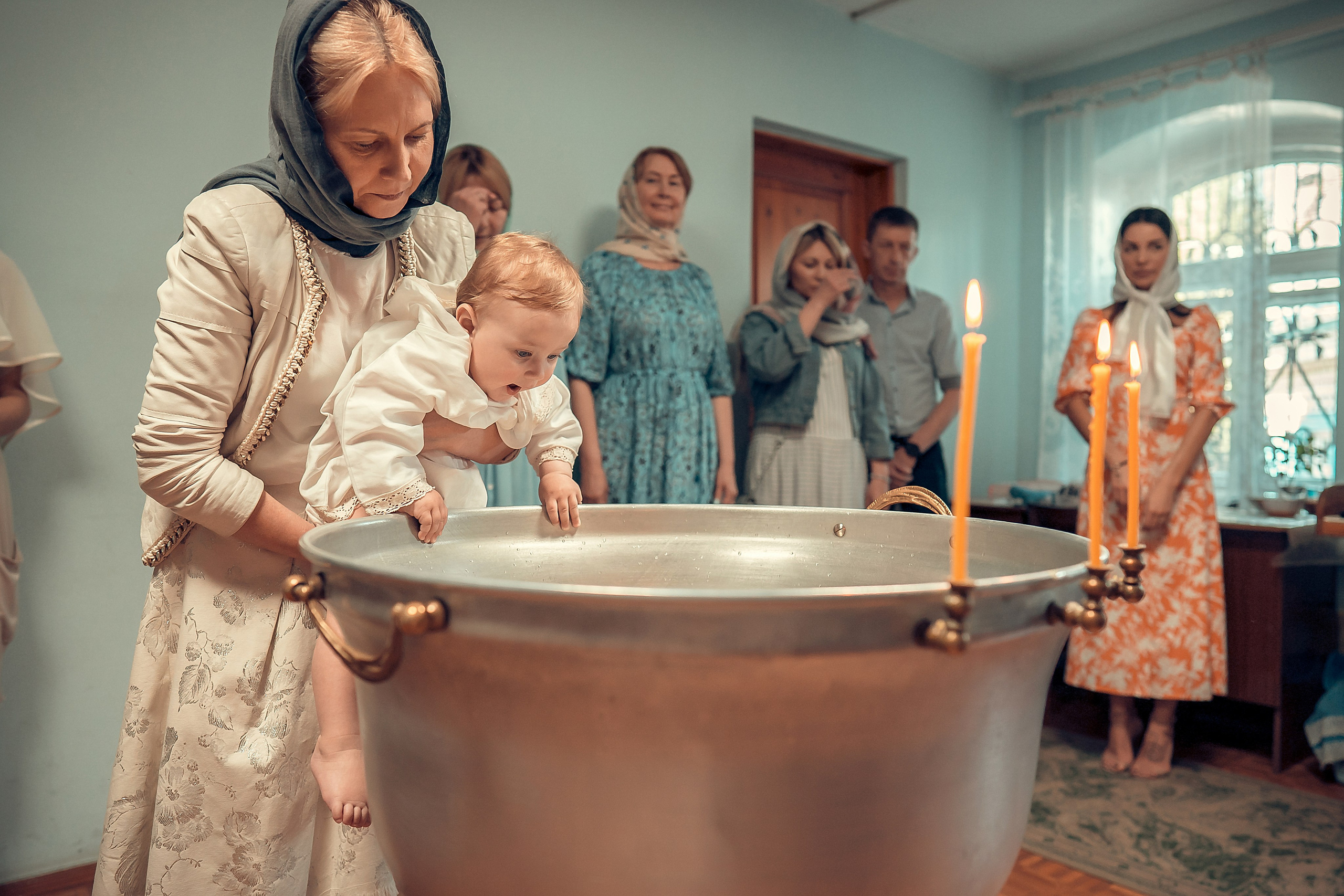 Крещение Тимофея Николаевский храм. Фотограф на Крещение и Венчание в Красноярске Рамазанова Юлия