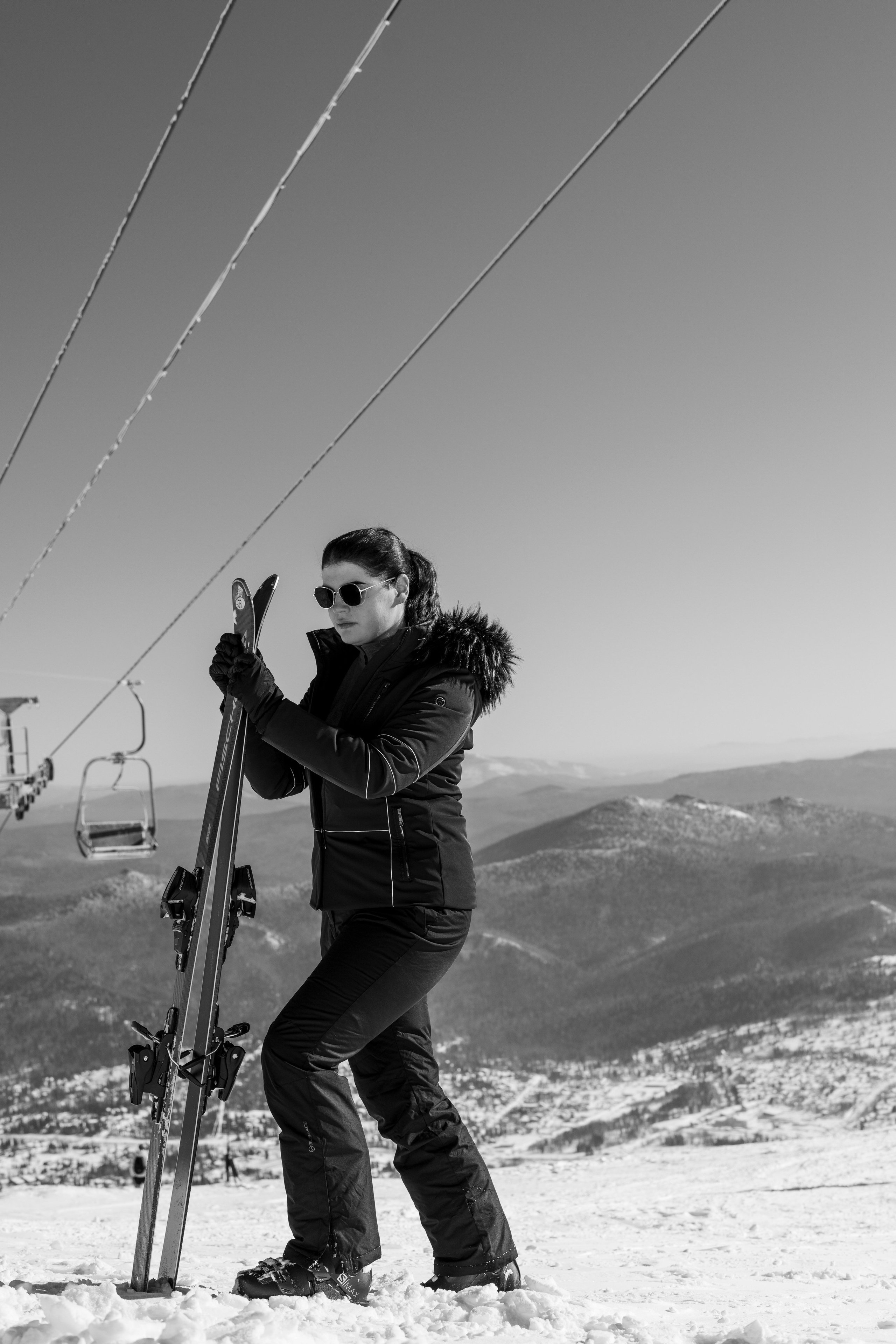 Фотосессия на вершине. Анастасия Паршукова — фотограф Шерегеш Новосибирск