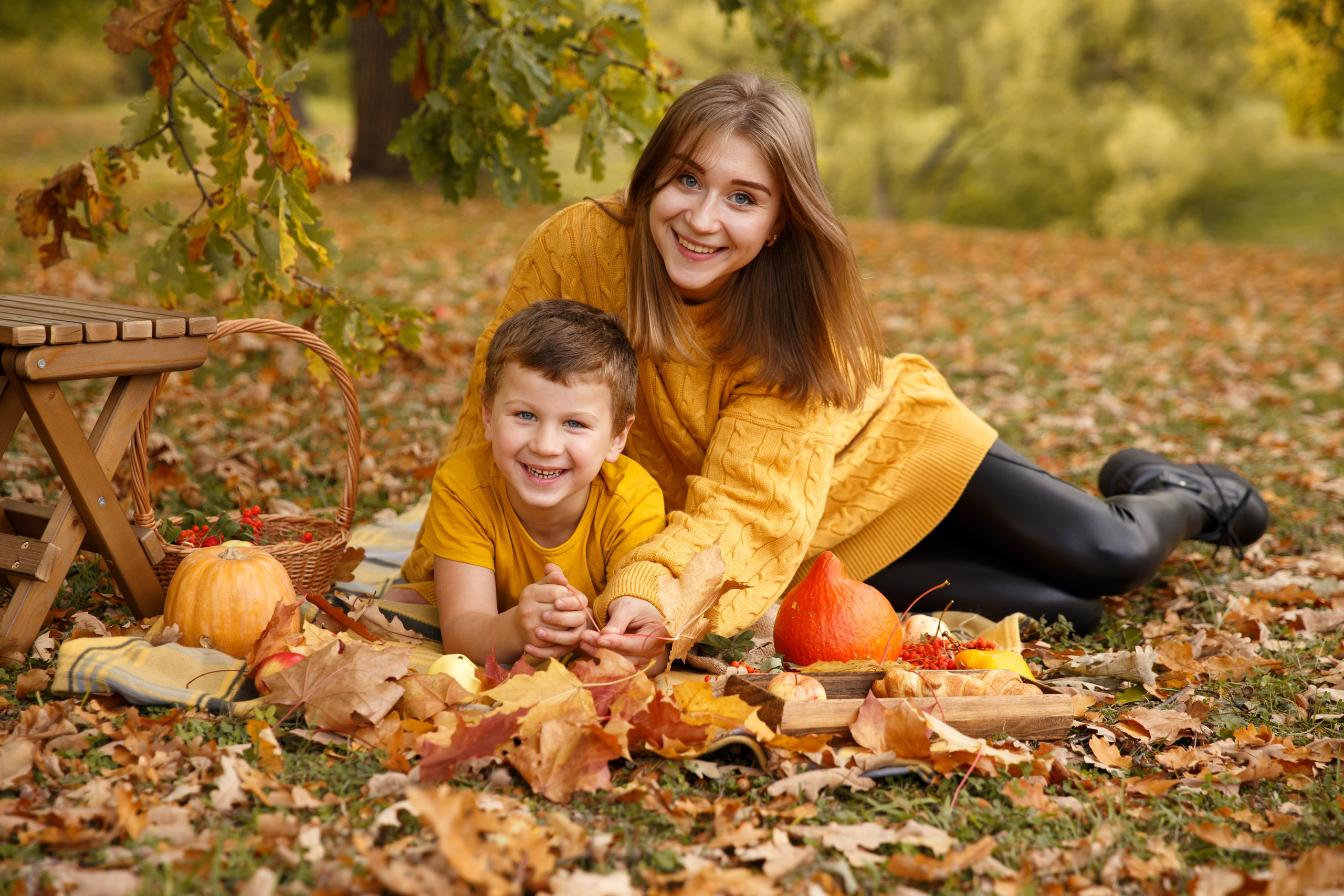 Осень. Александровский парк. Пушкин. Детский и Семейный фотограф в Санкт-Петербурге