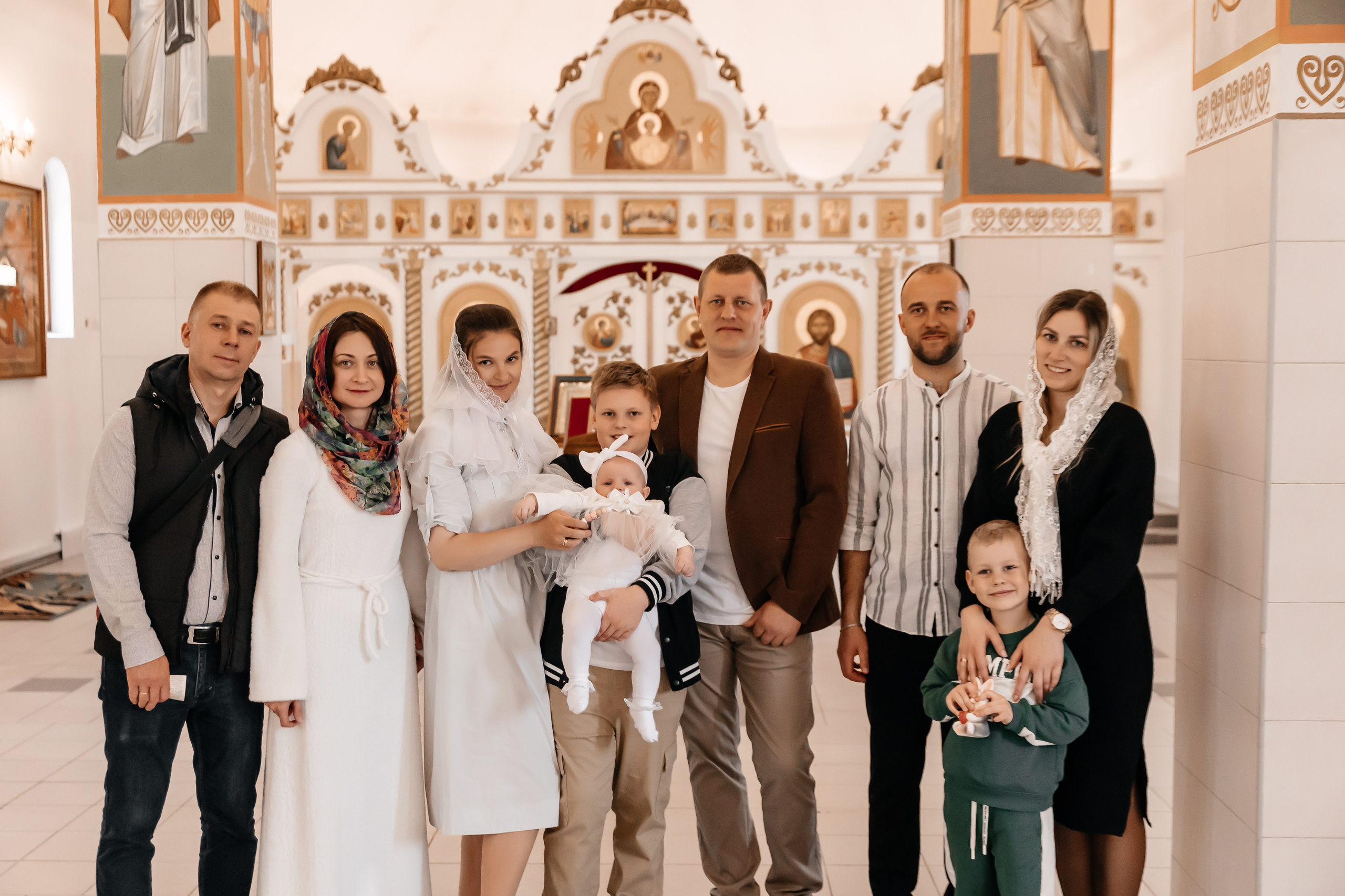 Крещение Виталины. Семейный фотограф Минск Усова Ольга