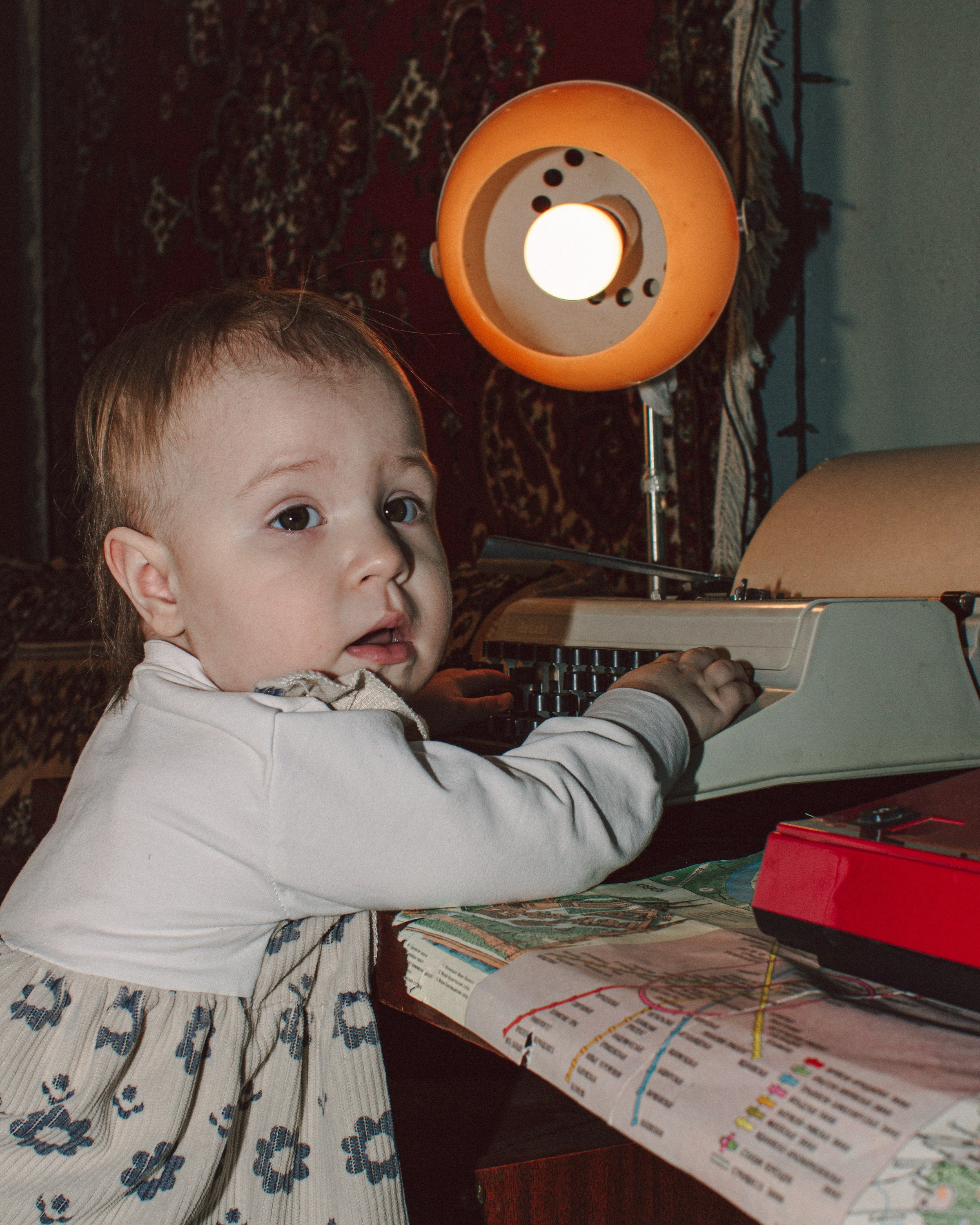 Семейная новогодняя фотосессия в стиле СССР в Нижнем Новгороде