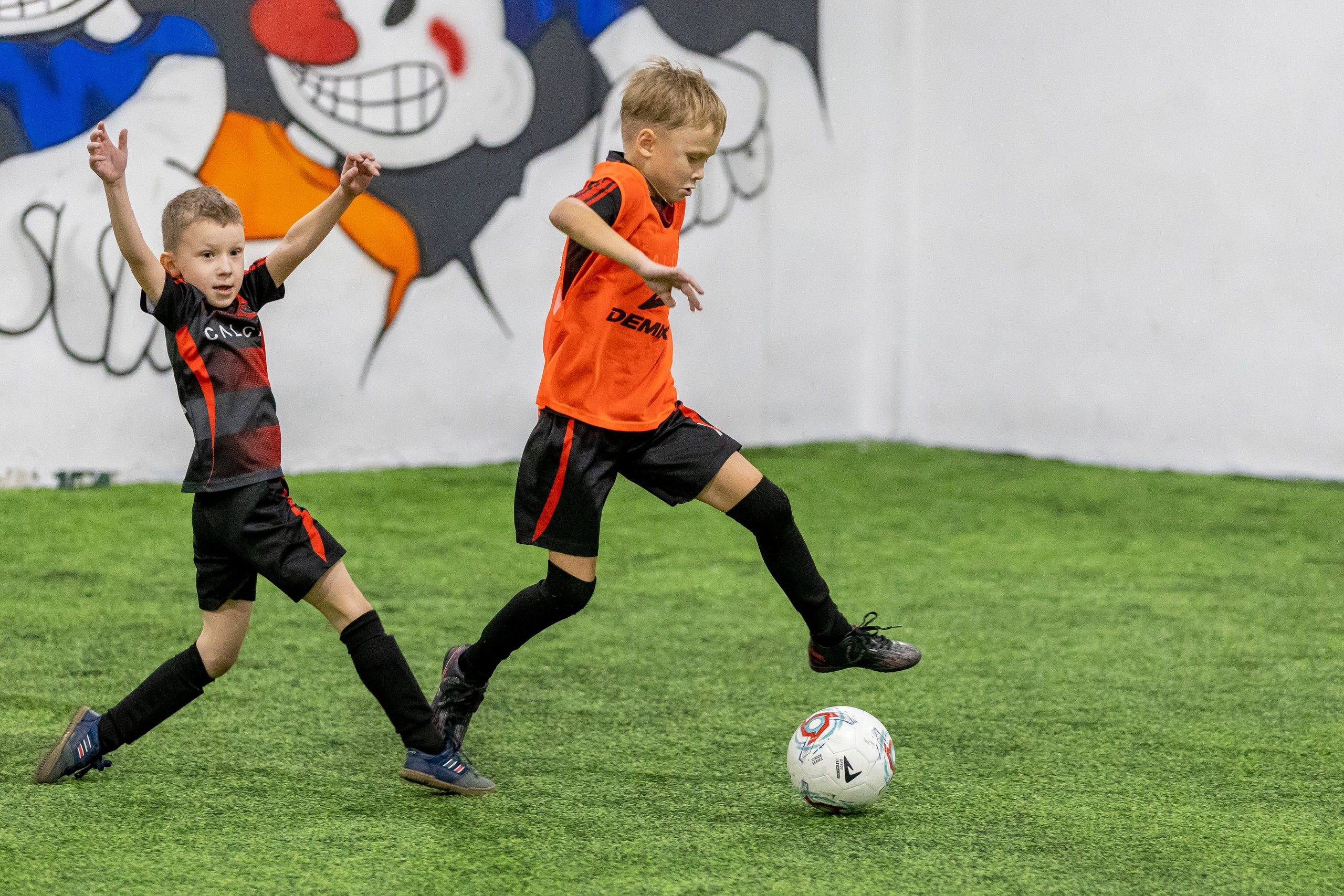 Детский футбол. Спортивный и репортажный фотограф в Екатеринбурге Пустовая Аделя